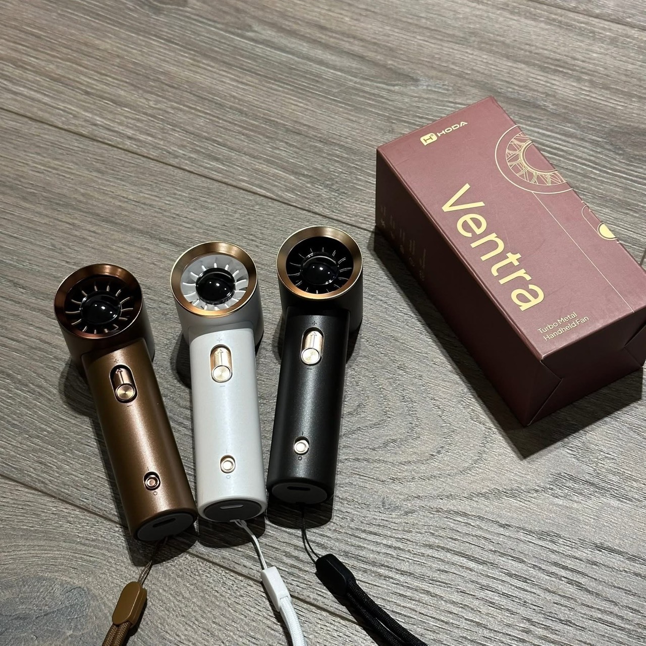#預購 HODA 輕巧便攜 mini渦輪隨身風扇 三色