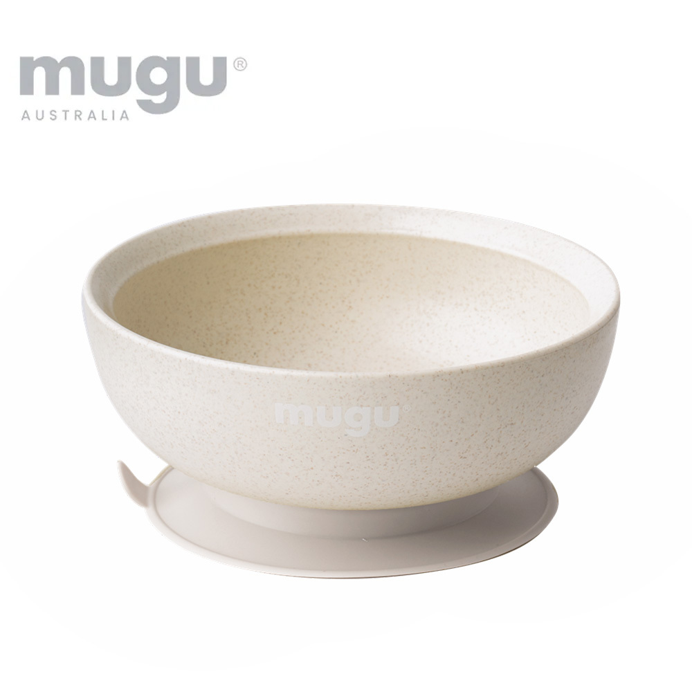mugu 小麥纖維防漏吸盤碗450ml (含吸盤 多款可選)