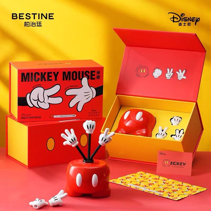 迪士尼 米奇 無火 香熏 禮盒