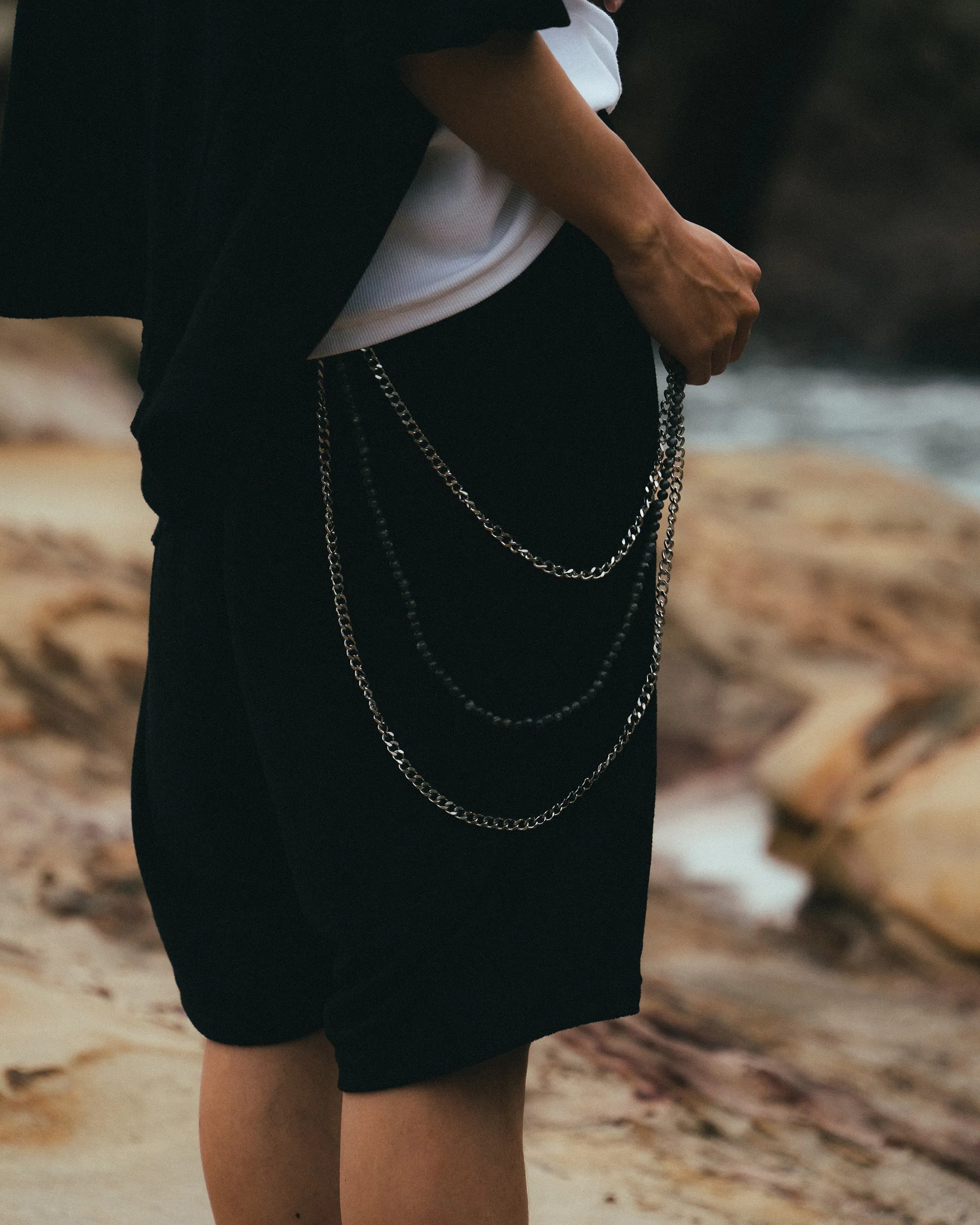 idealism x Recovery｜ID25983– IDRC Shorts (Black)