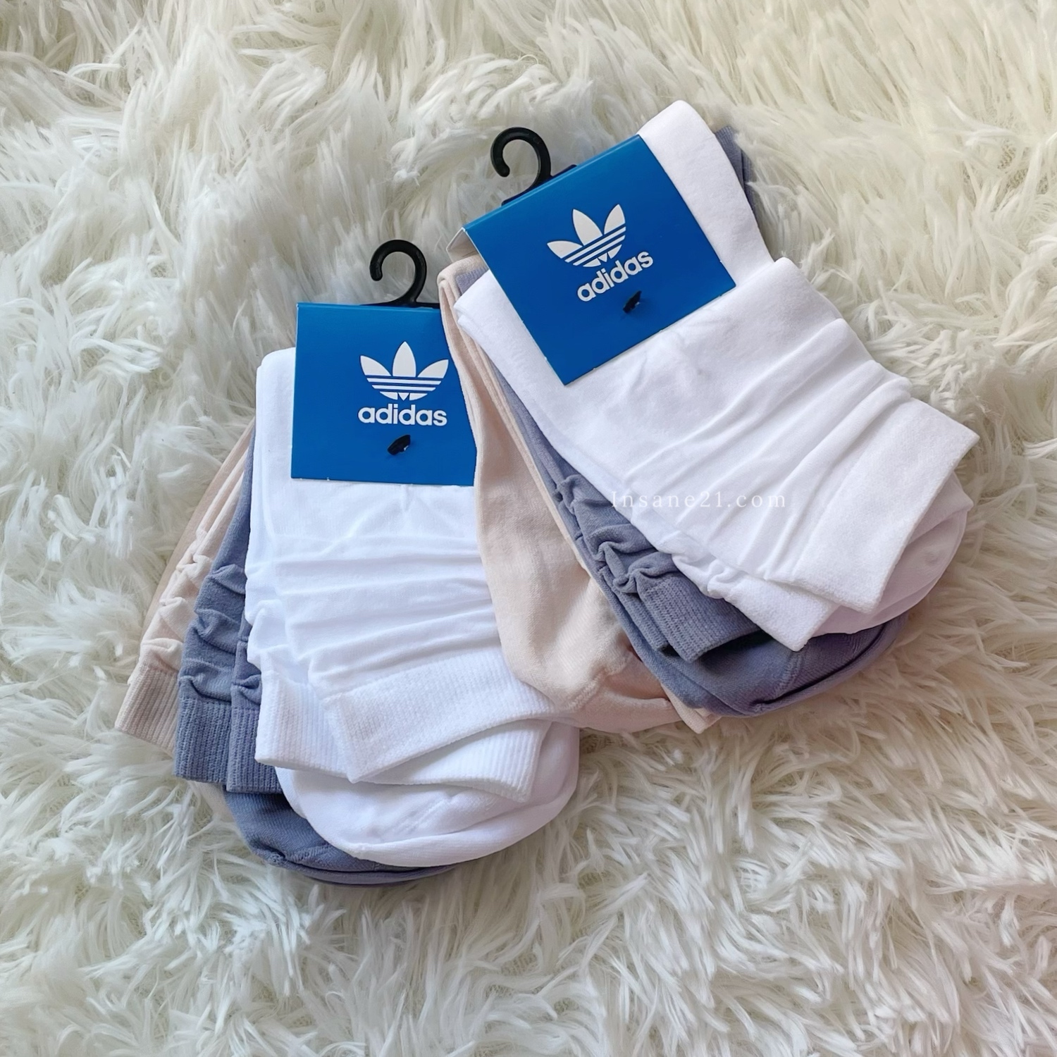 ADIDAS COLLECTIVE POWER 莫蘭迪色 中筒襪 襪子 愛迪達 JJ4305