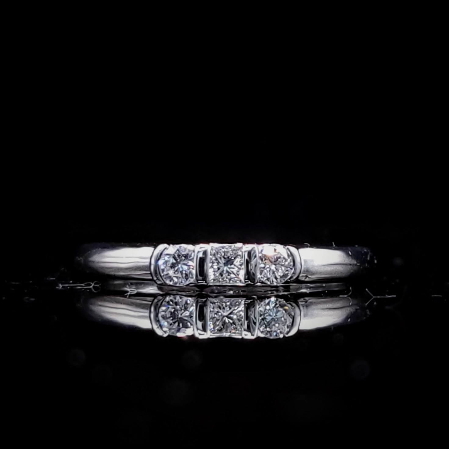 18K White Gold 0.20ct Diamond Ring