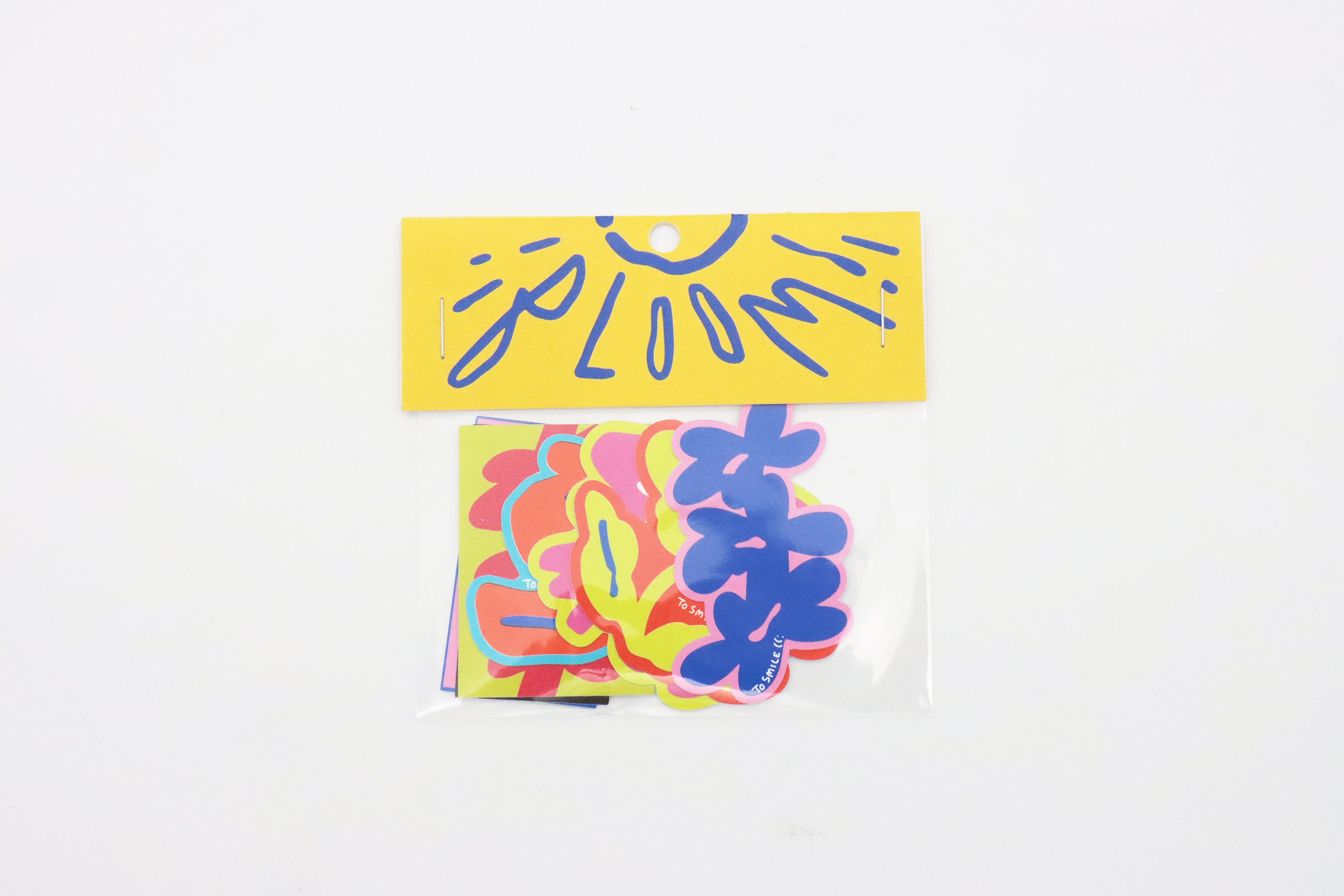 【To Smile】Bold Bloom 花朵 PP 貼紙組