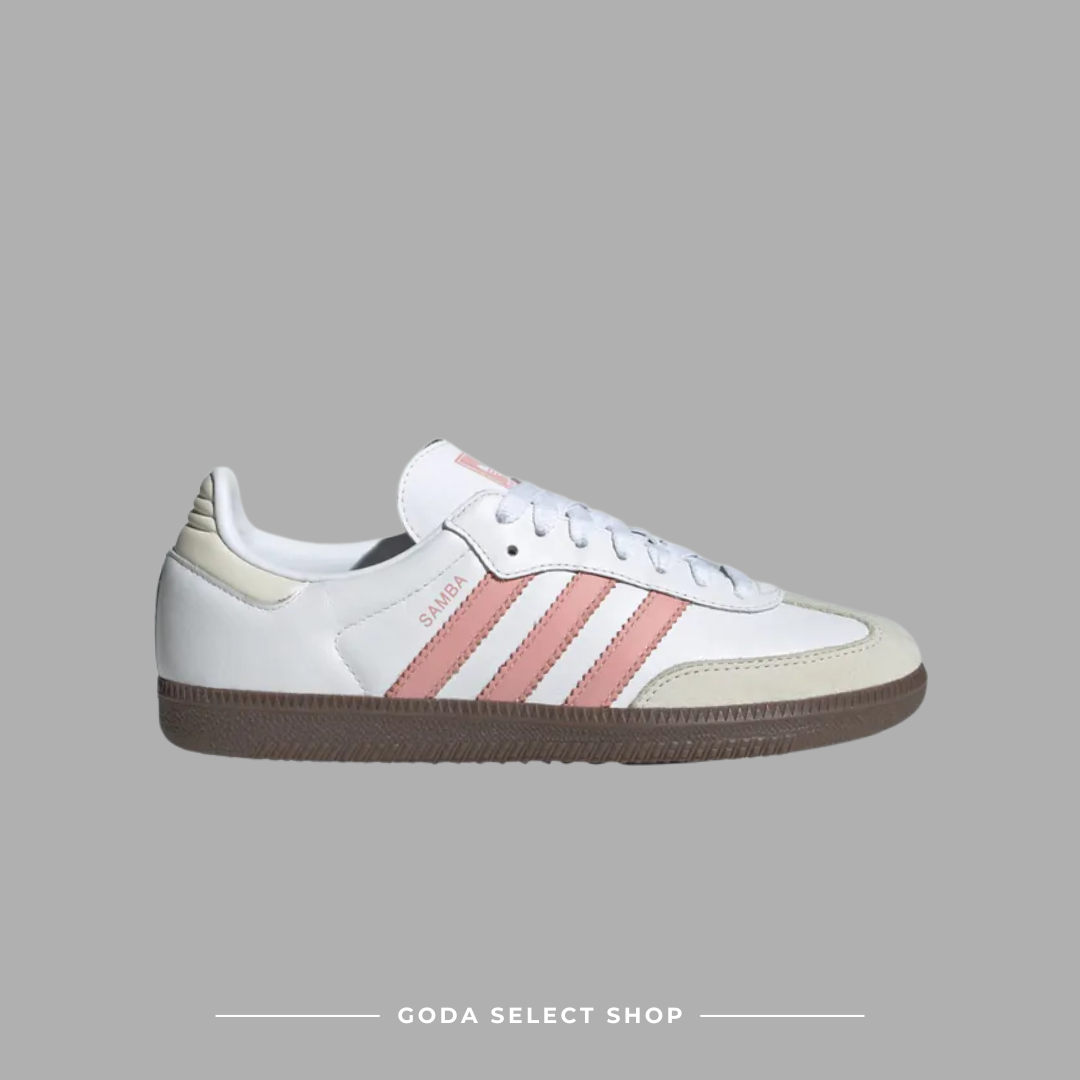 Adidas Originals Samba 珊瑚粉 皮革 焦糖底 女款 休閒鞋 JI2677