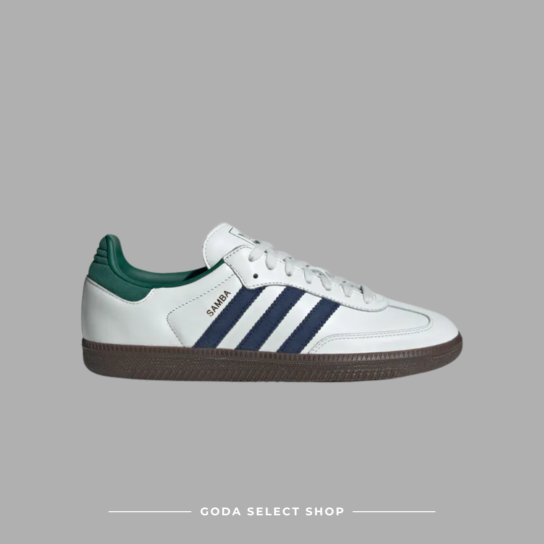 Adidas Originals Samba 白藍綠 男款 IH4882