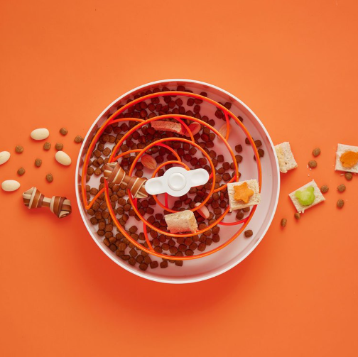 英國 PetDreamHouse 腦力急轉彎慢食碗|渦輪|渦輪風扇