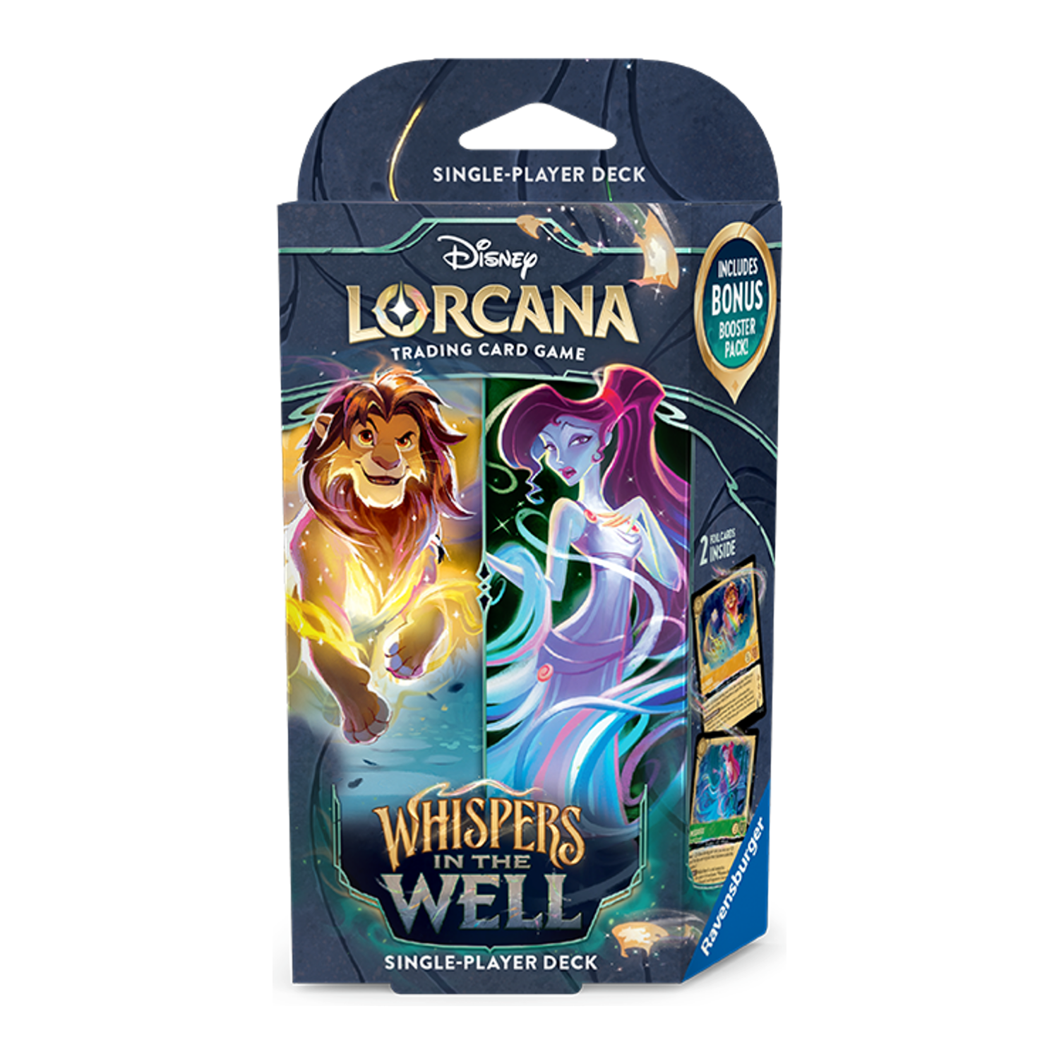Disney Lorcana - Set 10 - Whispers in the Well Single Player Deck - SIMBA & MEGARA