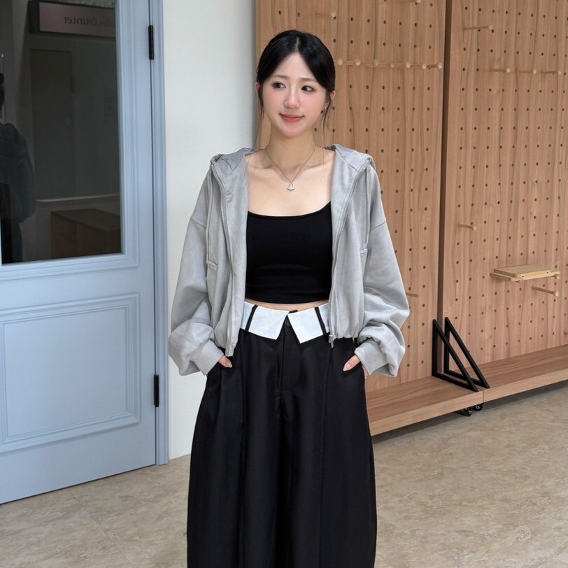 熱銷回歸!自訂款!閉眼入坑 姊妹款麂皮連帽長版/短版外套