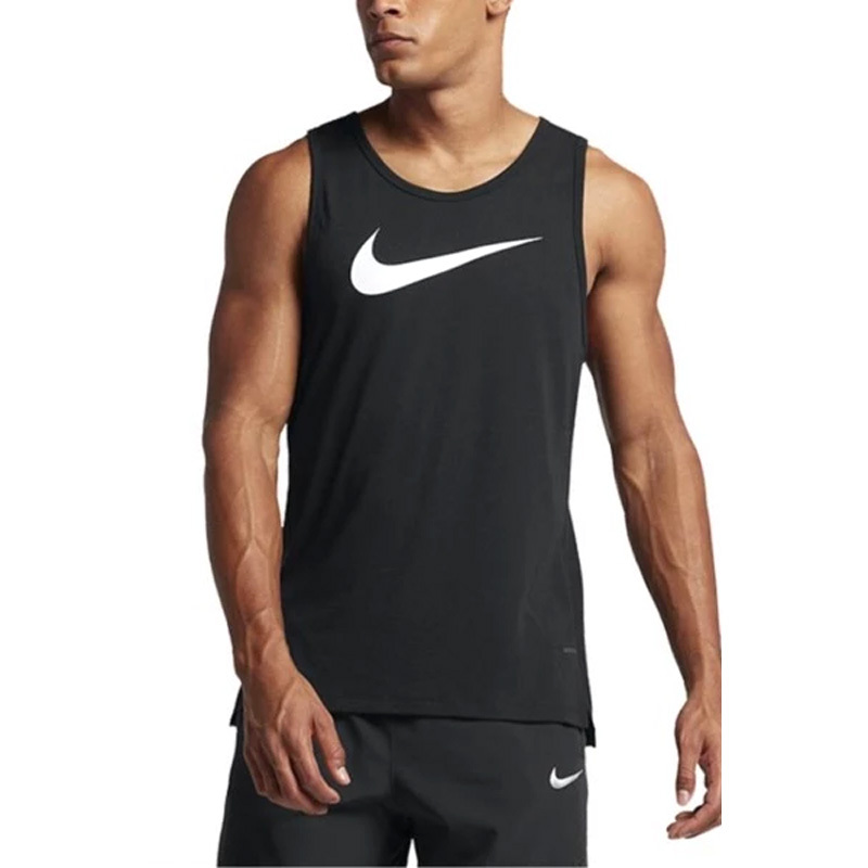 NIKE LOGO TANK 黑  運動背心 籃球  830952-010 [台灣現貨]