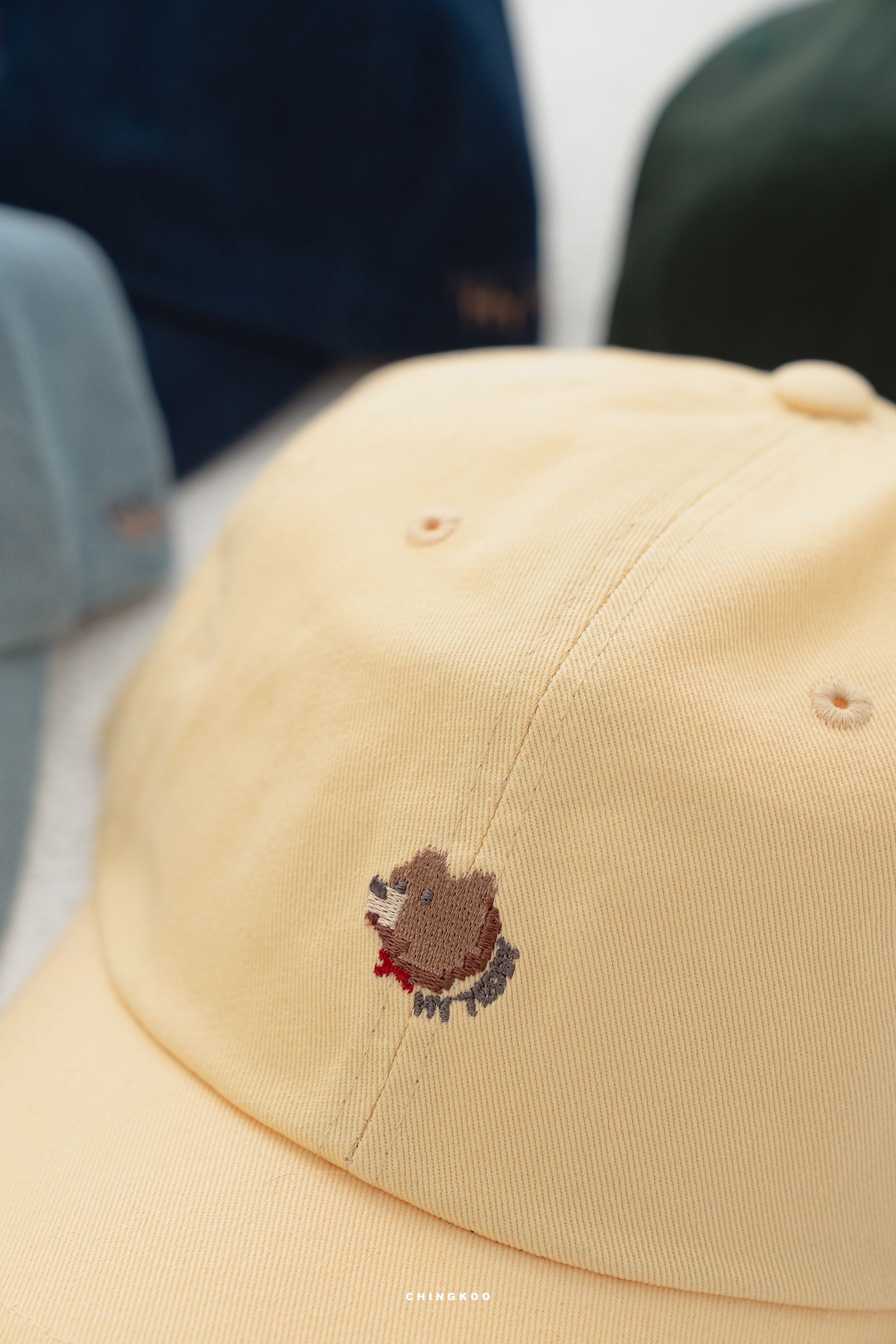 |韓國Korea|MY TEDDY刺繡鴨舌帽 4色