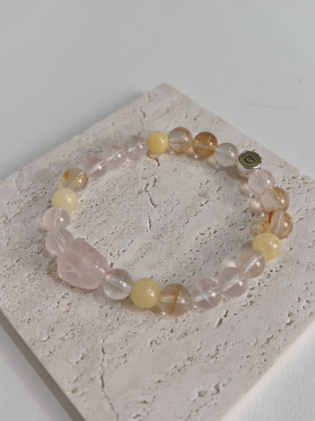 神獸系列-粉霧月兔手環