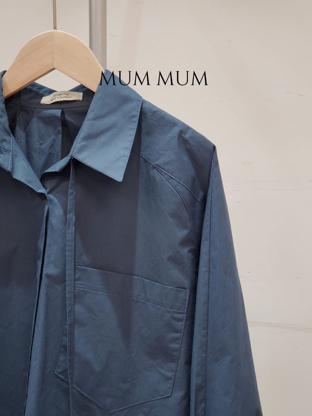 0212714a/韓國收膊頭手袖立體型雙大恤衫 54/54/26