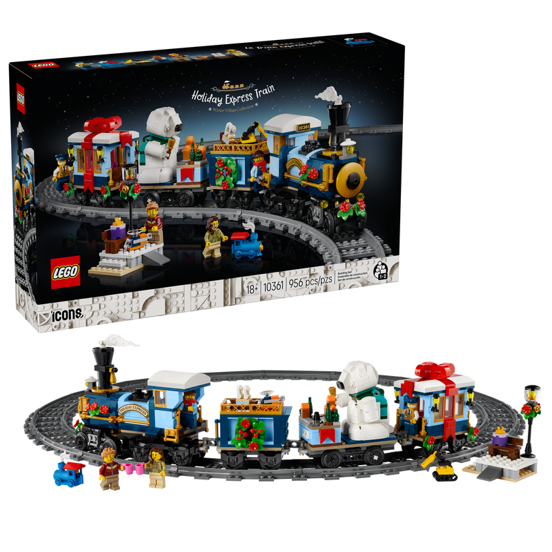 (預訂2025年10月) LEGO Icons 10361 Holiday Express Train 聖誕節特快車