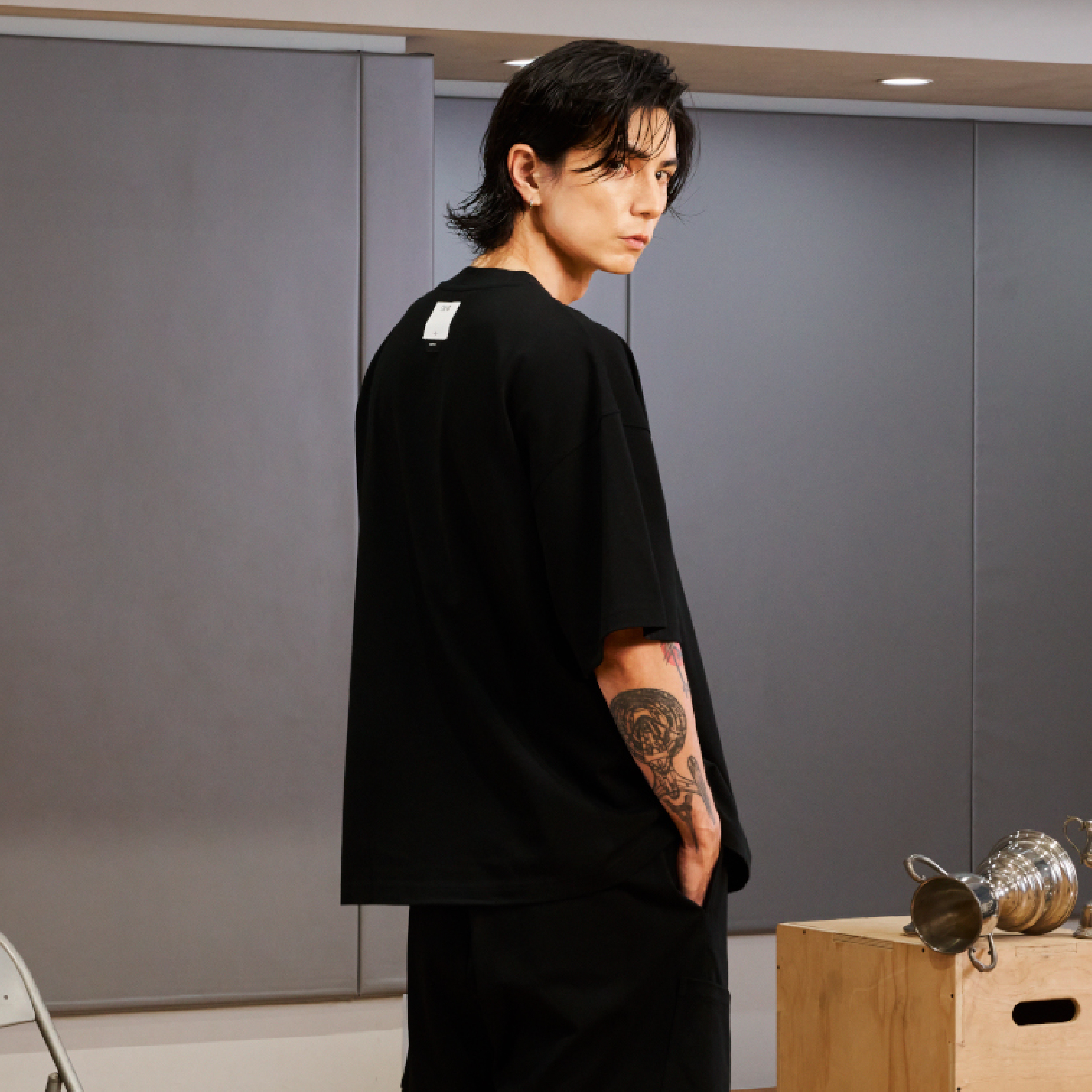 CHOIR Neutrals Wide Tee [WT01]