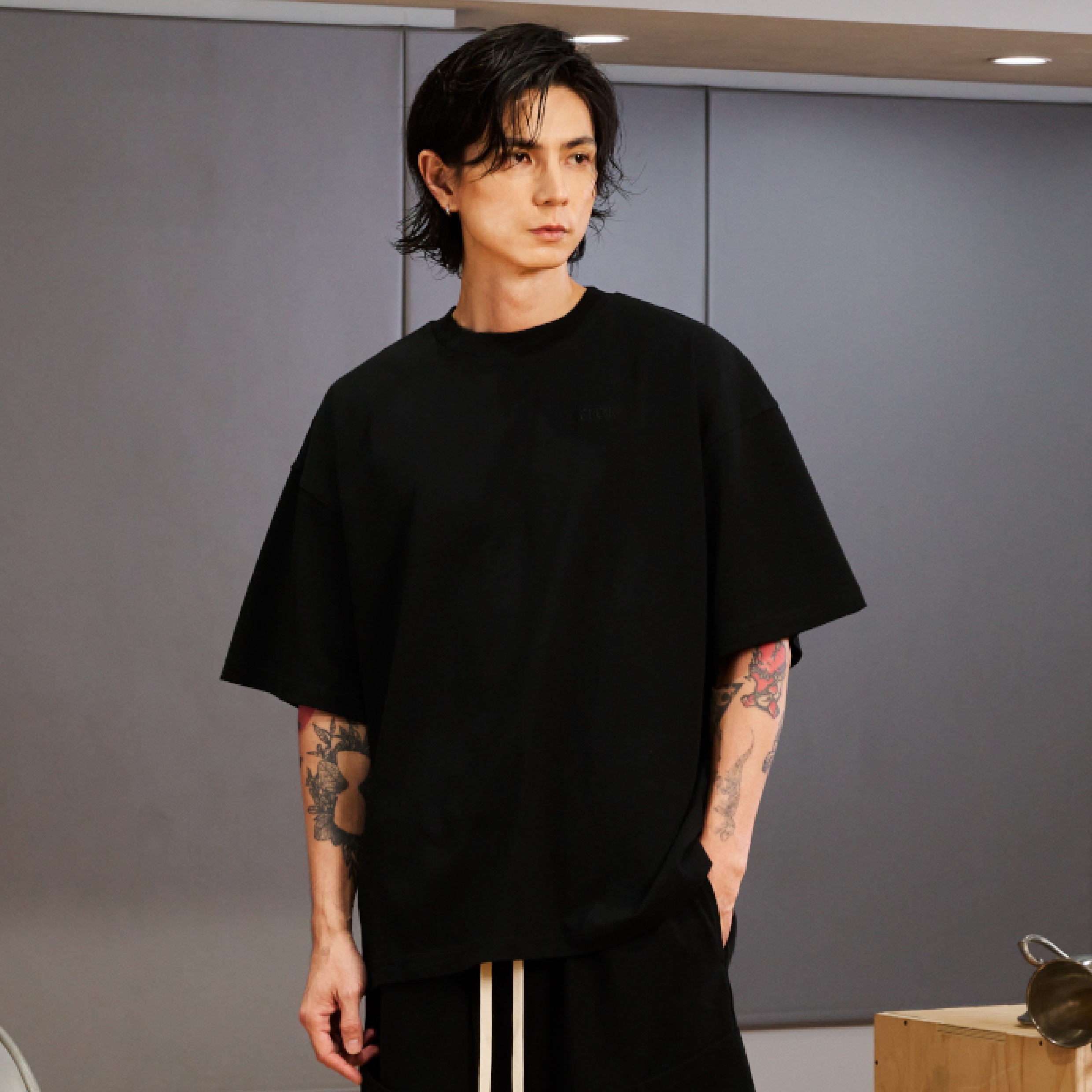 CHOIR Neutrals Wide Tee [WT01]