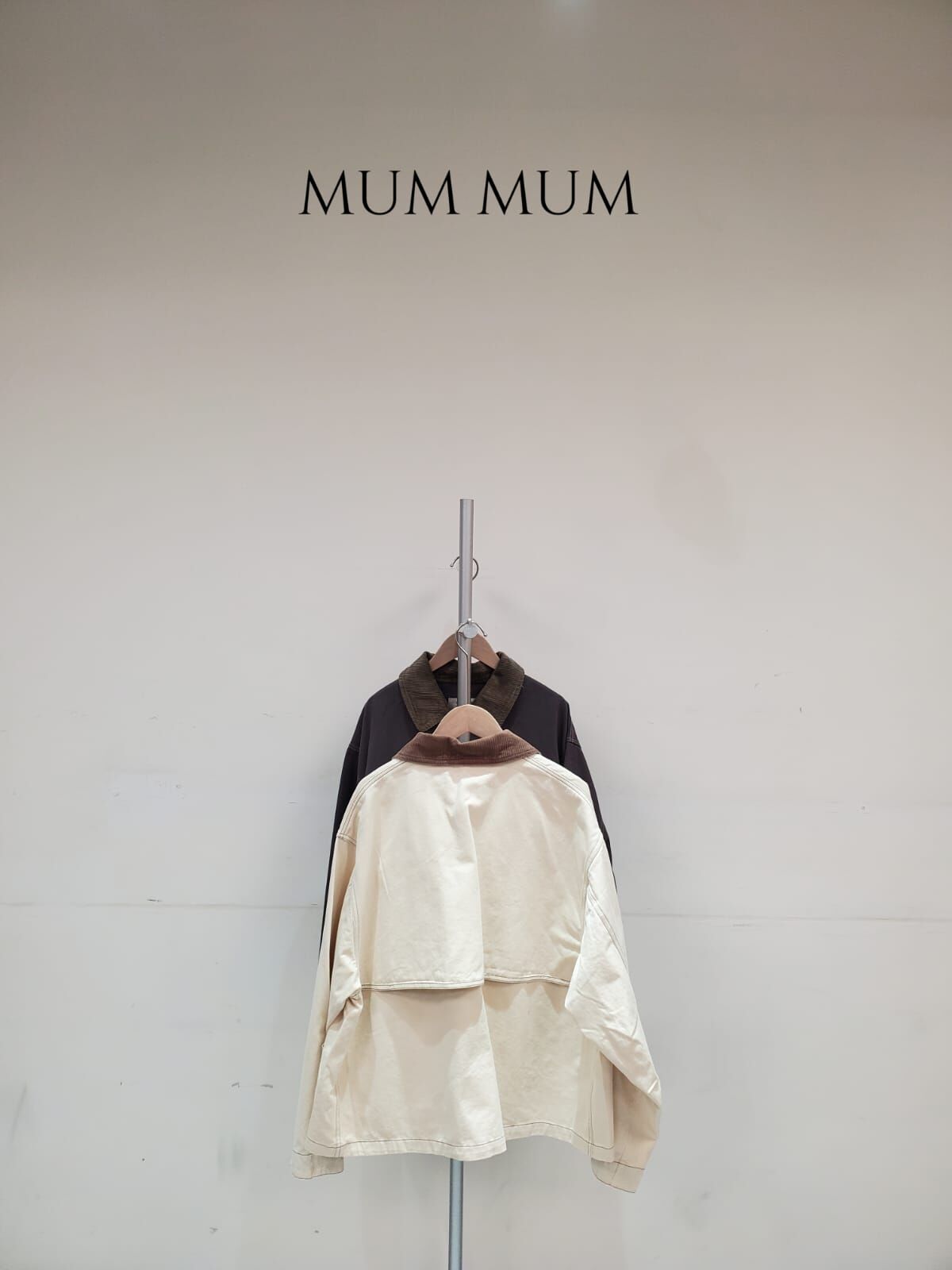 0212727a／日系兩色多口袋外套 49/49/24.5