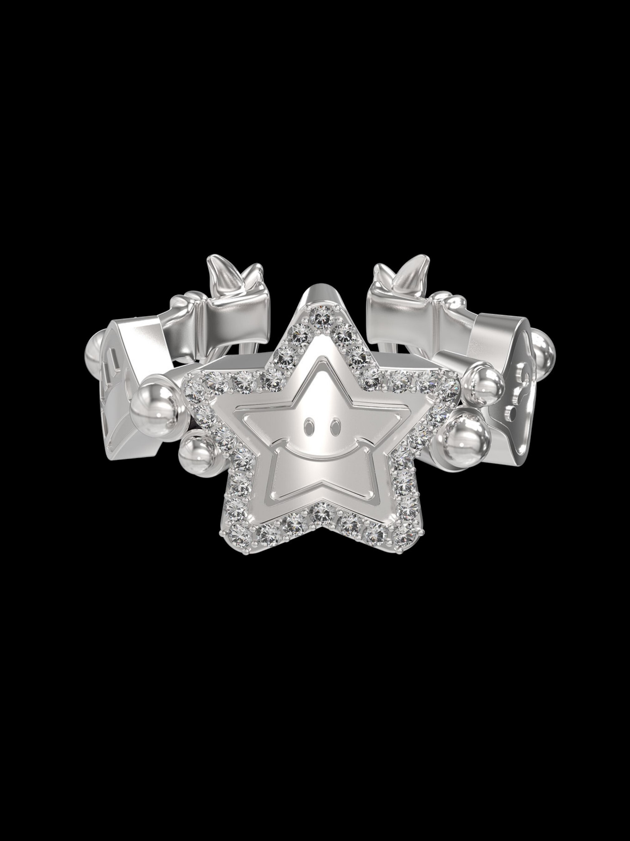 VSCH "PSY.P聯名" 麵包幸運星戒指