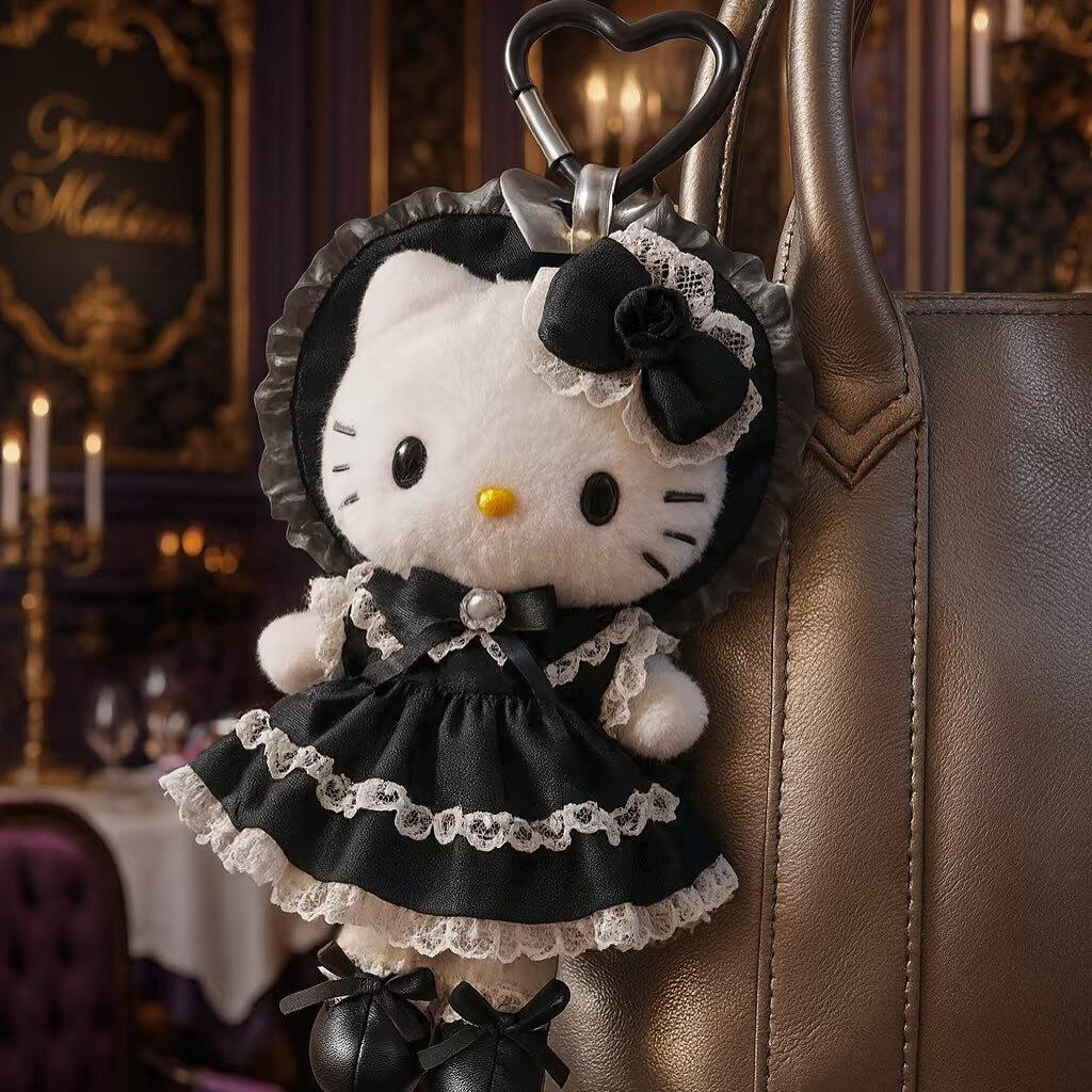 【逢甲 FUZZY】Hello Kitty 長腿 蘿莉風 小香風 貴婦 三麗鷗