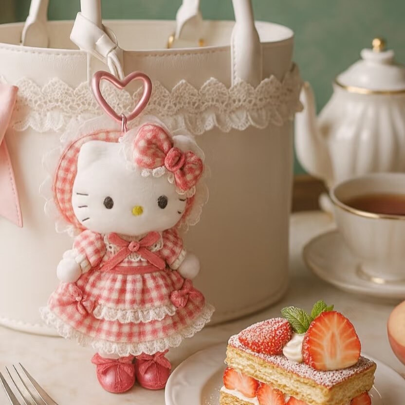 【逢甲 FUZZY】Hello Kitty 長腿 蘿莉風 小香風 貴婦 三麗鷗