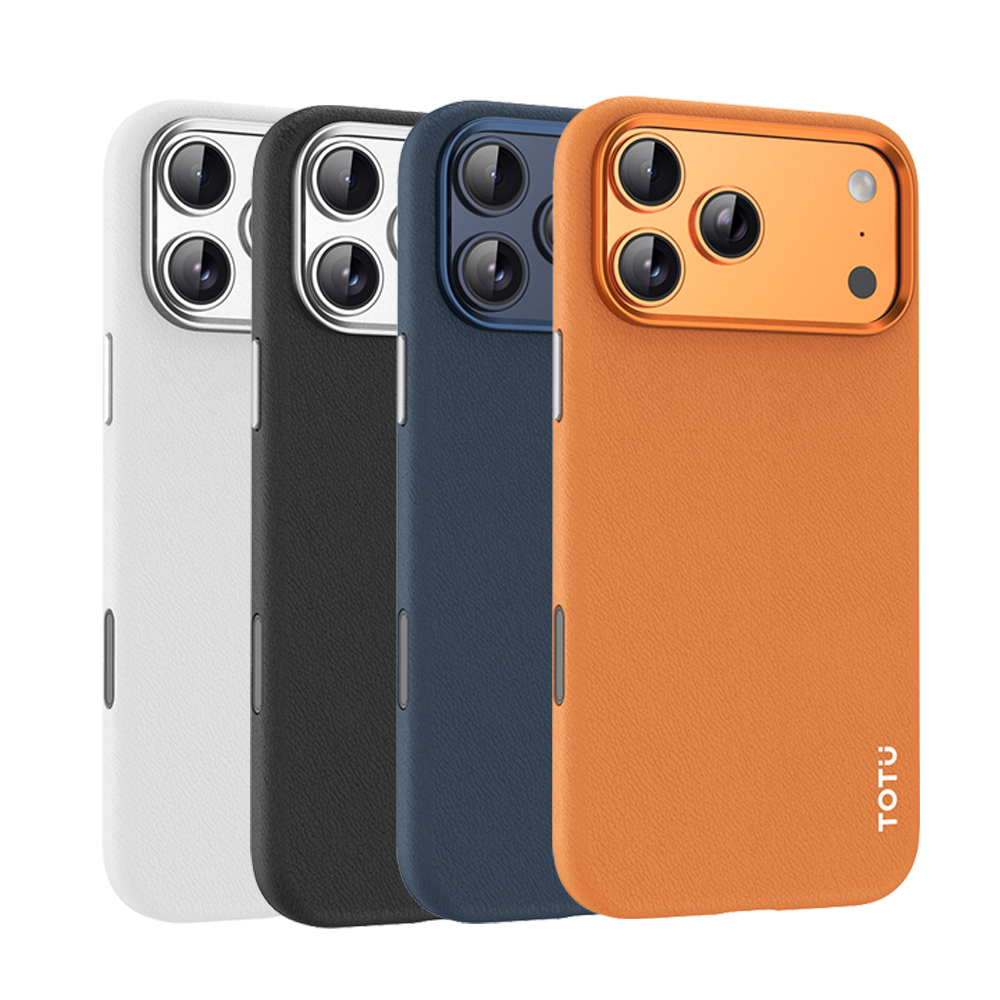 TOTU 拓途 iPhone 17 Pro/Air/17 Pro Max 相機按鍵磁吸防摔手機保護殼 皮革紋 Cavelle系列 MagSafe
