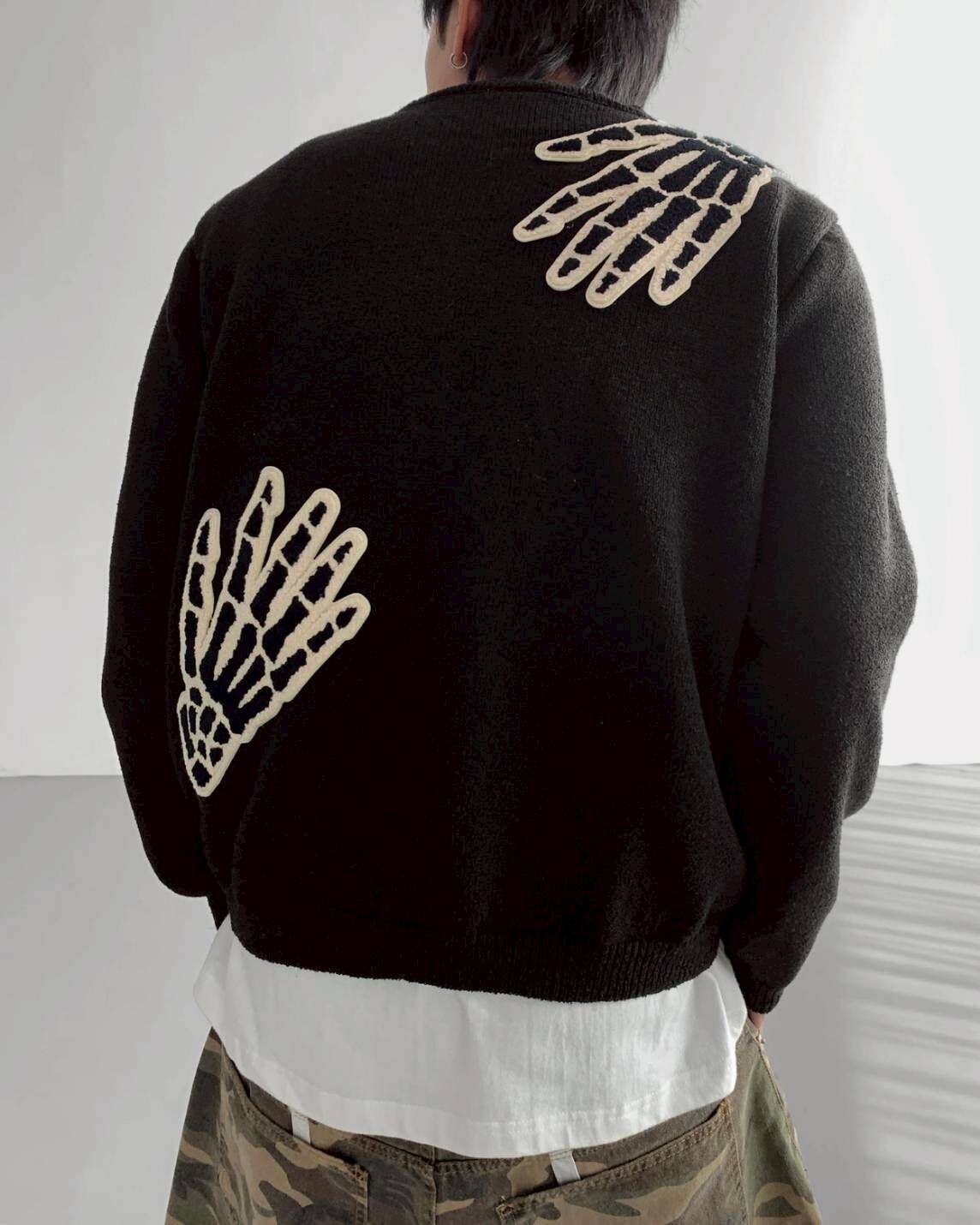 Hug Me 補丁針織衫