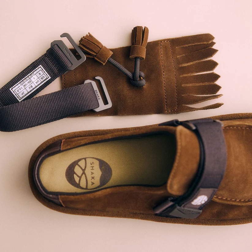 現貨| Shaka Mock Mule Tassel Suede MARRON