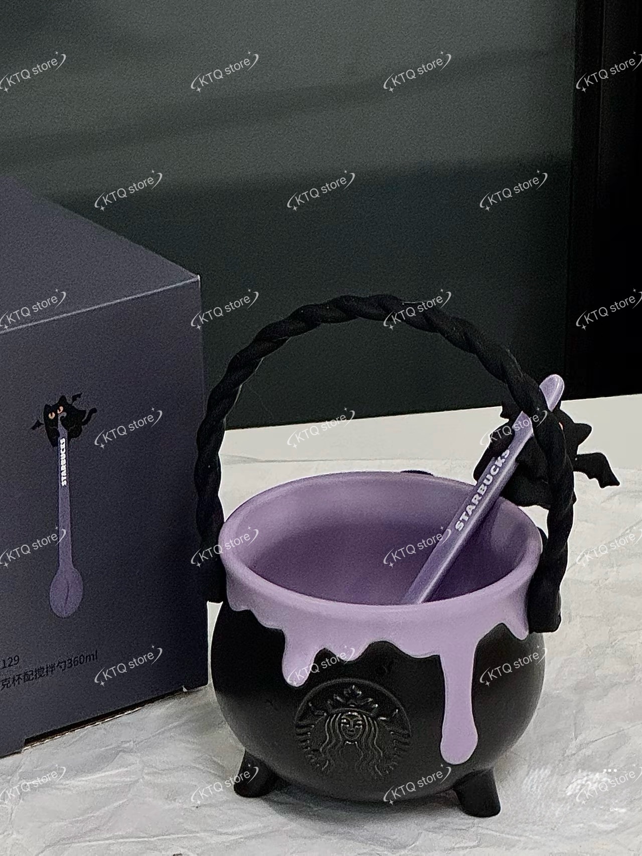 KTQ STORE ‧ STARBUCKS 星巴克 暗黑系列 黑紫色 萬聖節限定