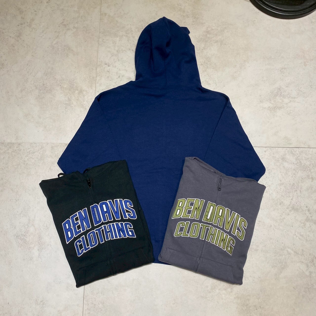 Ben davis 字母刺繡logo連帽T I-25780037