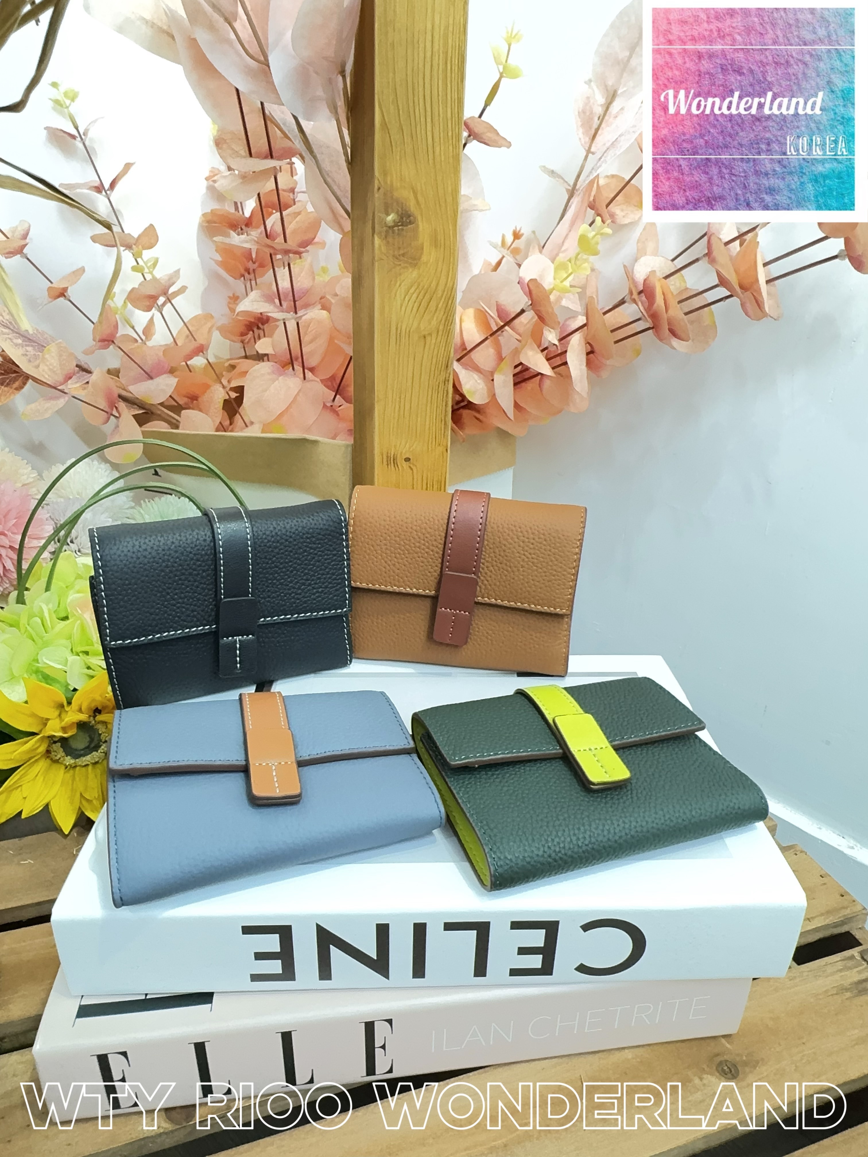 B15 W100315拼色小銀包