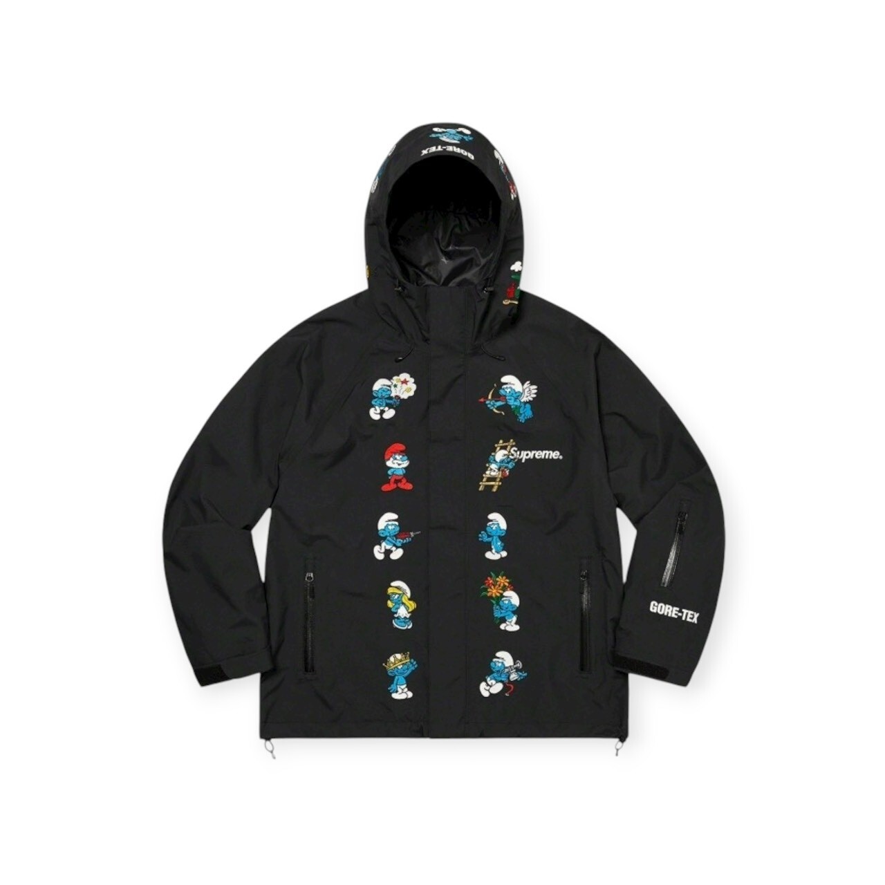 SUPREME 20FW SMURFS GORE-TEX SHELL JKT FULL SIZE