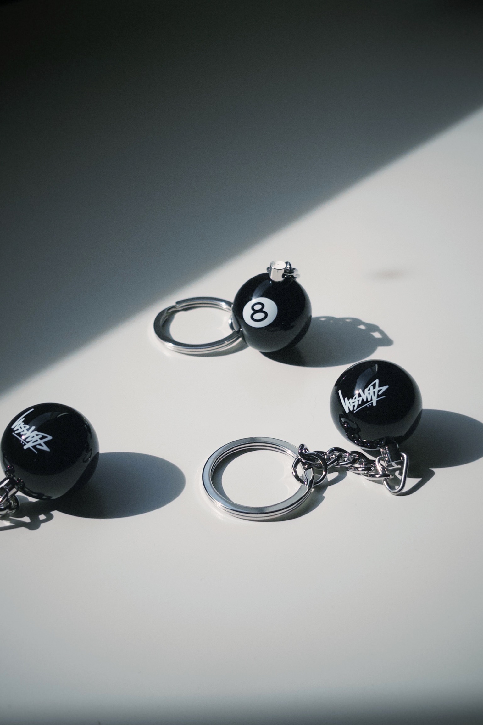 Stussy 8 BALL KEYCHAIN 幸運8號球 鑰匙圈🎱