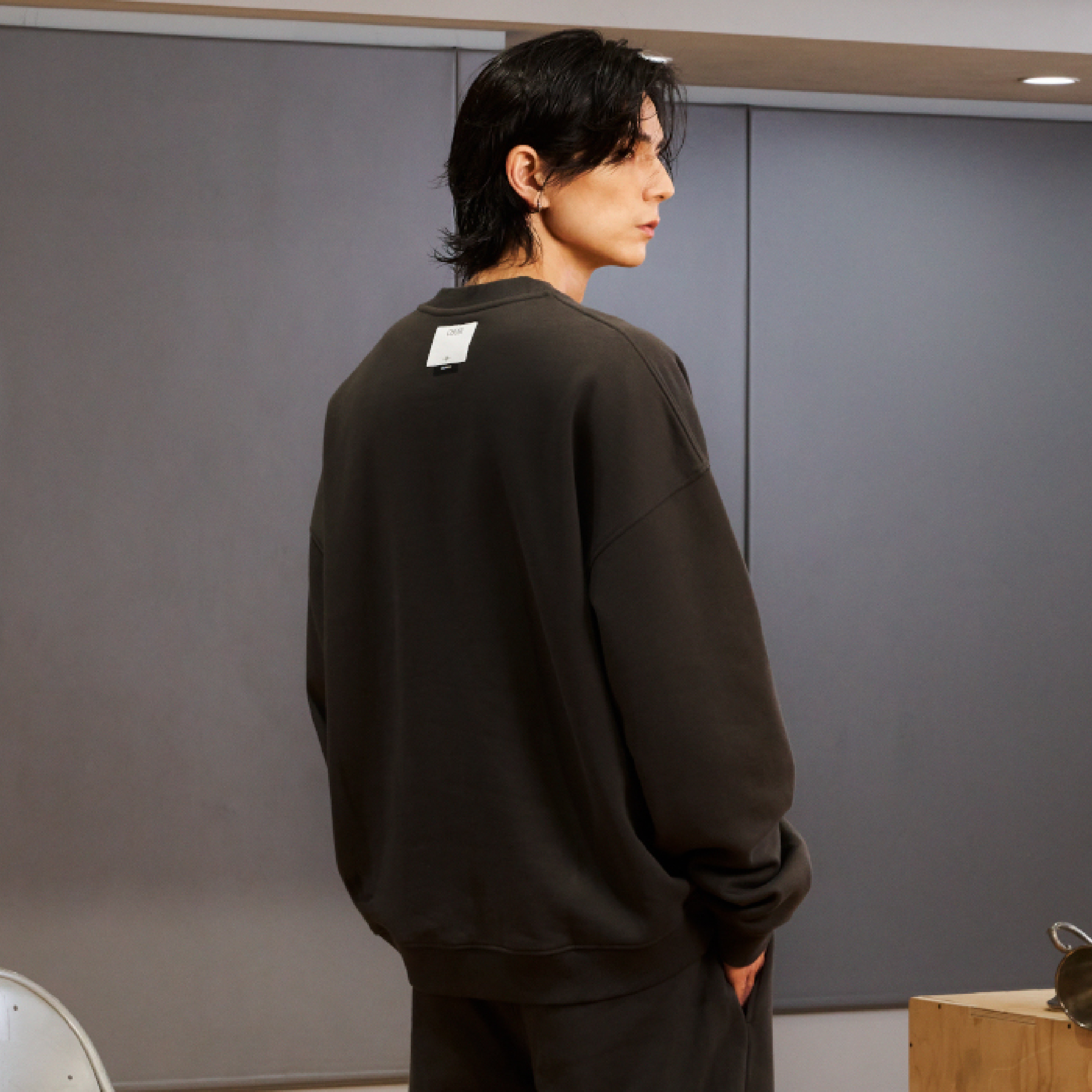 CHOIR Neutrals Square Collar Crew Neck [CN01]