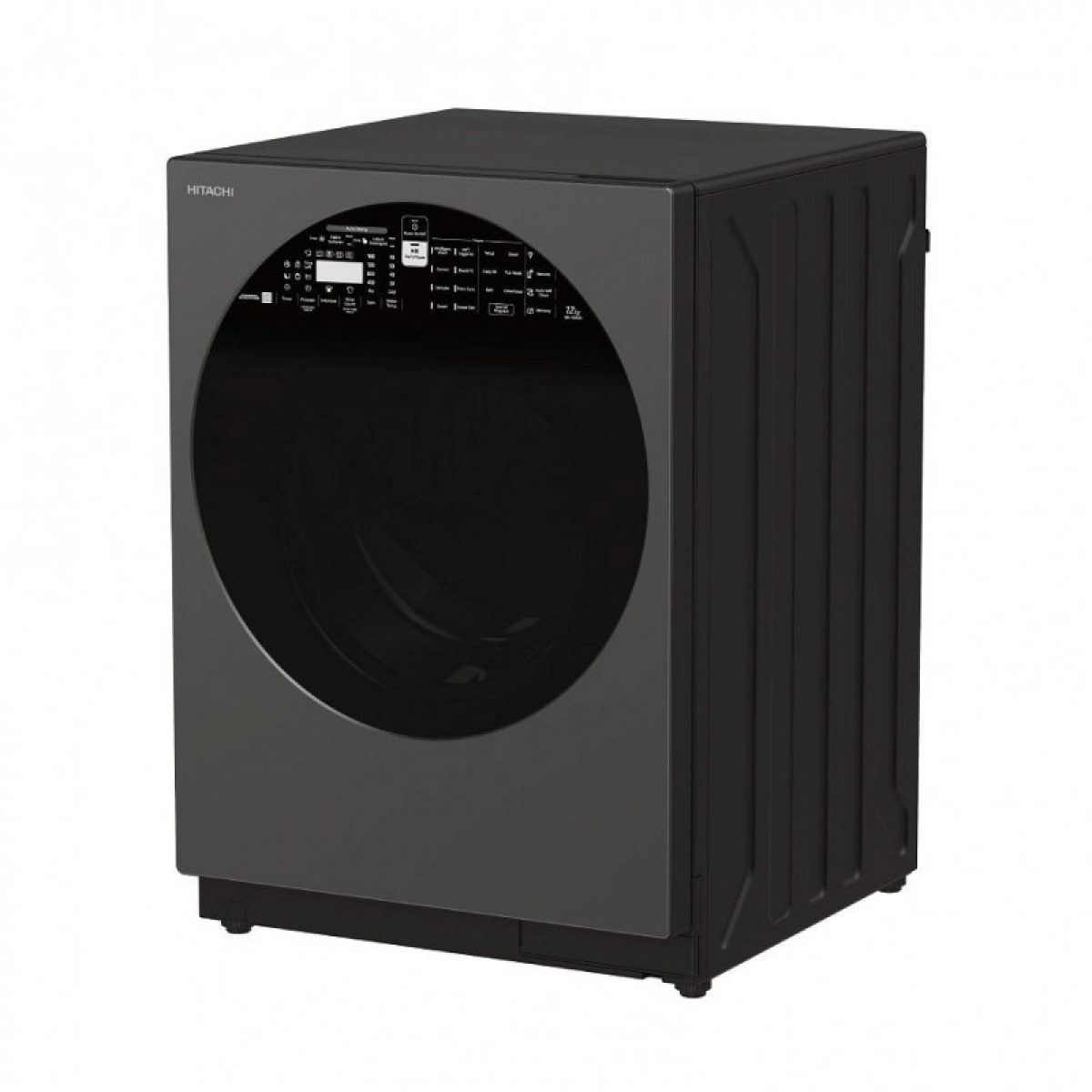 日立 Hitachi  BD-D120XJV‧12/8公斤/1600轉‧智能變頻蒸氣2合1‧前置式洗衣乾衣機-香港行貨-原廠2年全機及10年摩打保養‧