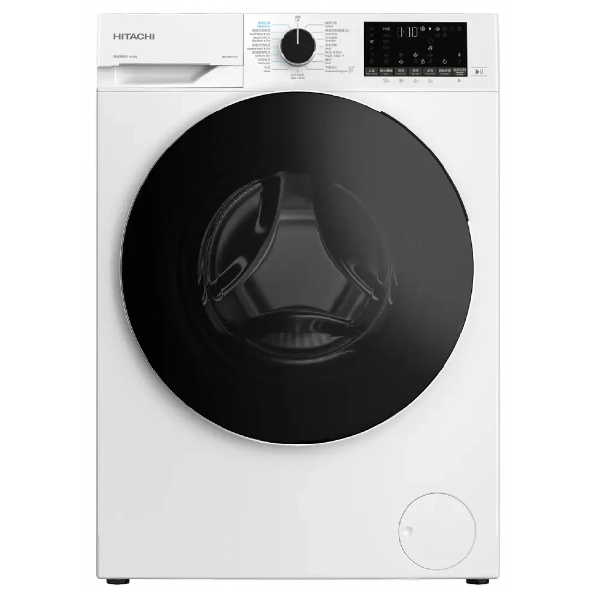 日立 Hitachi   BD-D80YJVE‧8/5公斤/1400轉‧變頻蒸氣 2合1‧前置式洗衣乾衣機-香港行貨-原廠2年全機及10年摩打保養‧