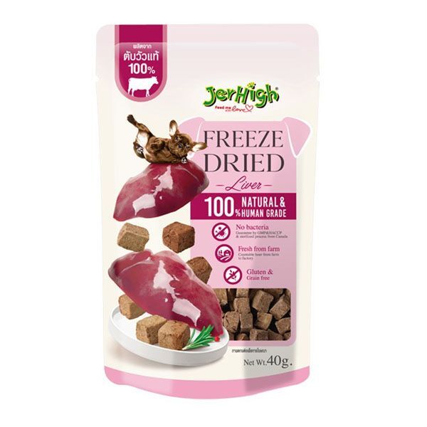 泰國JERHIGH 凍乾牛肝 40G犬食