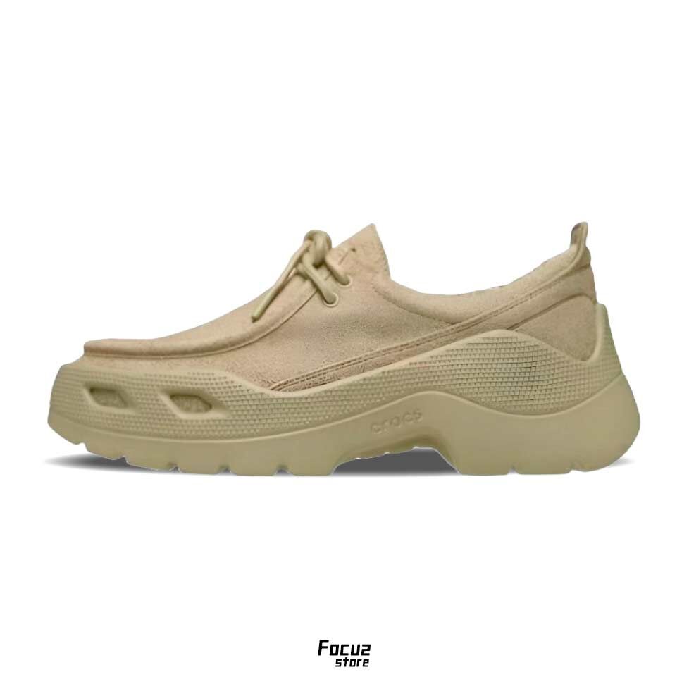 【Focus Store】預購 Crocs EXP Gallery Shoe "Bark" 卡其棕色 210640-0IP