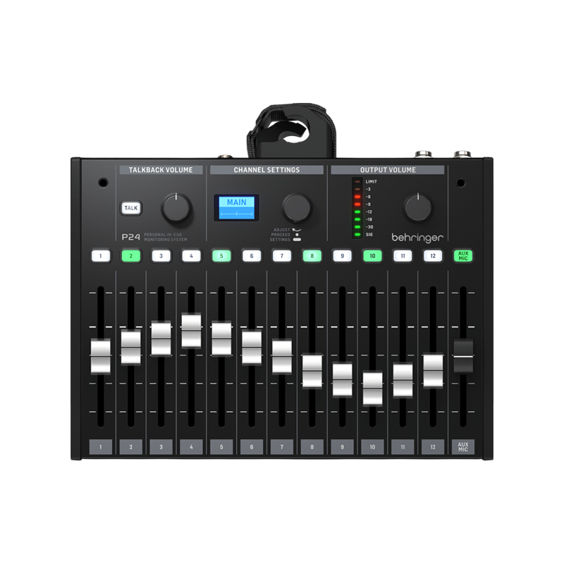 Behringer P24 StageConnect 個人監聽混音器｜24軌數位混音