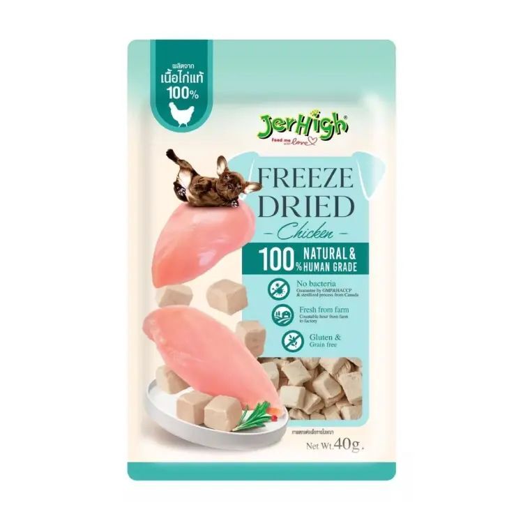 泰國JERHIGH 冷凍乾燥雞肉 40G犬食
