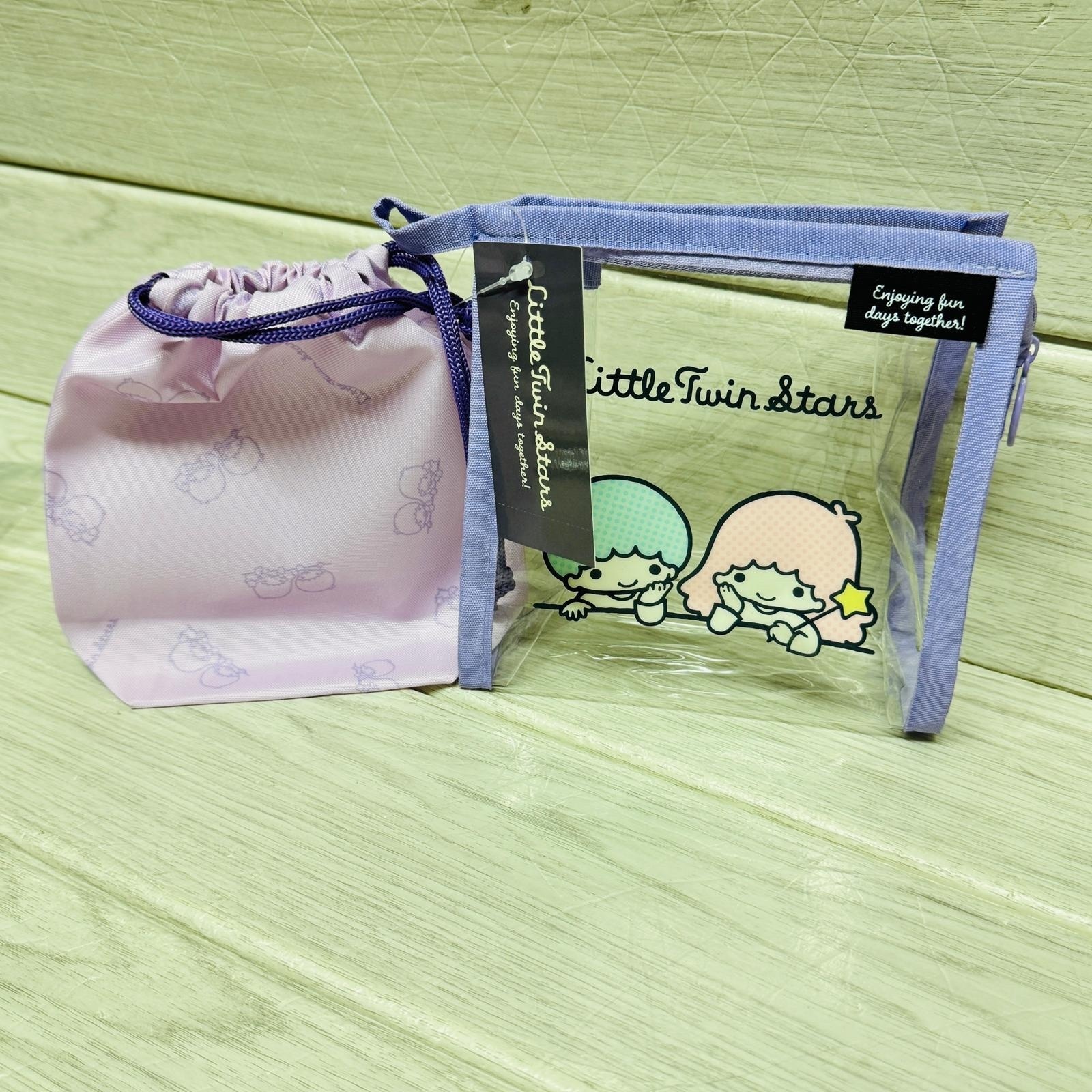 Little Twjns Star 透明化妝袋