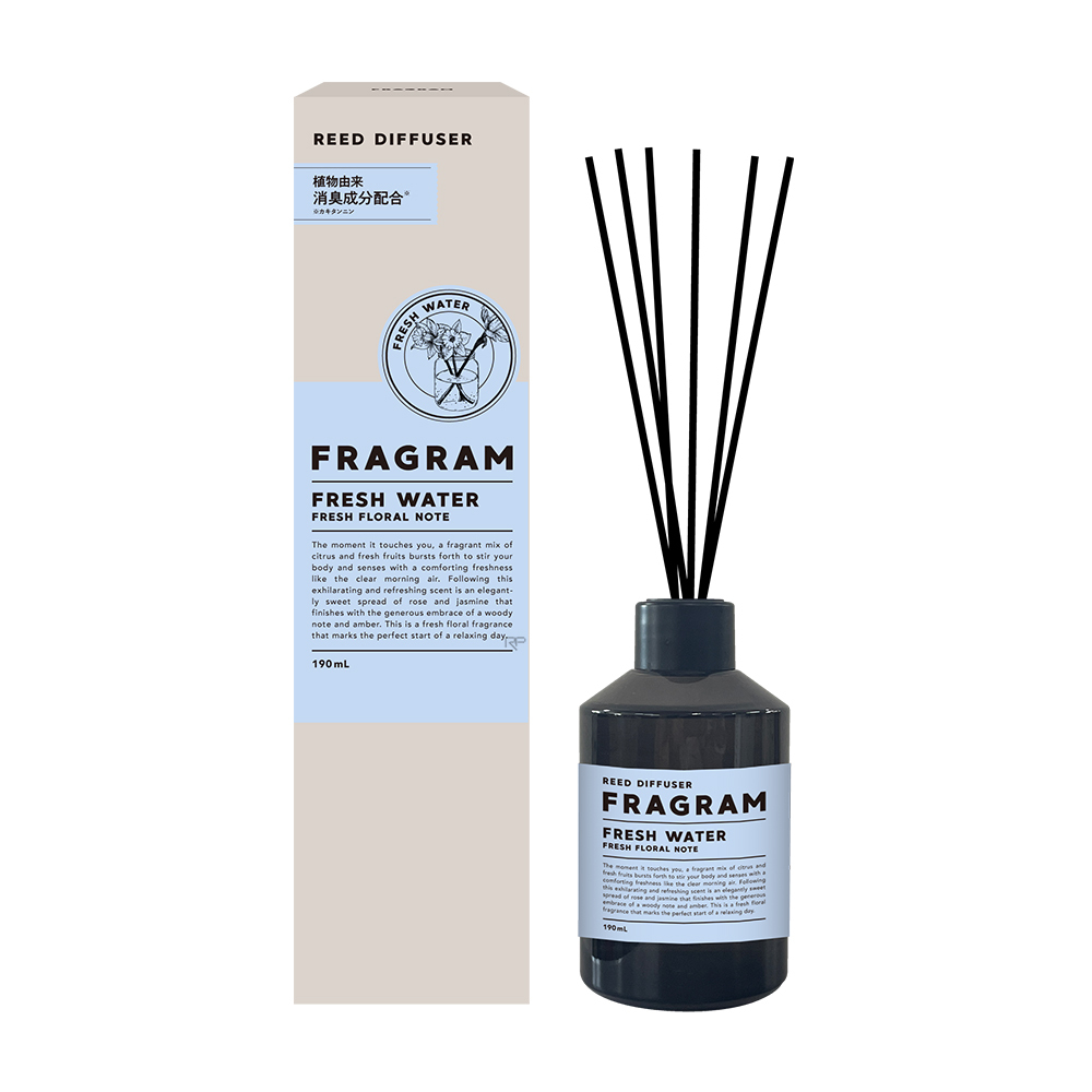 FRAGRAM慕浴-清新水生 愜意時光擴香瓶190ml