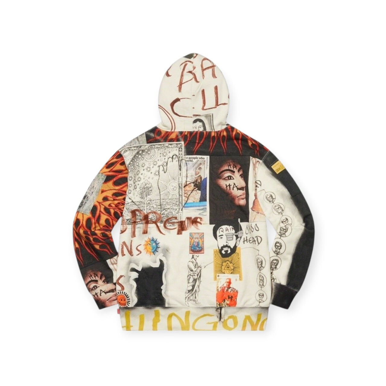 SUPREME 20FW LSD SPELLS HOODED SWEATSHIRT SIZE XL