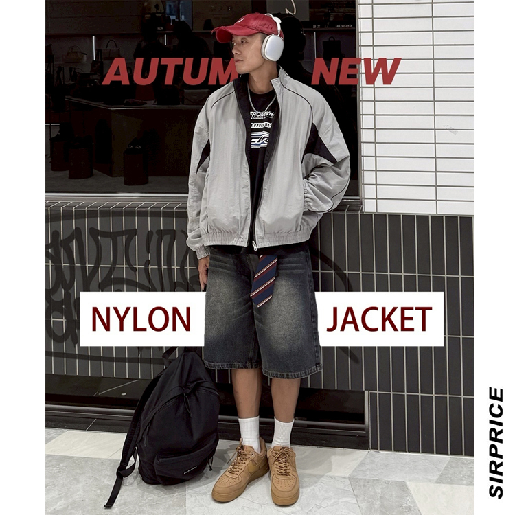 雙面穿機能運動防風外套