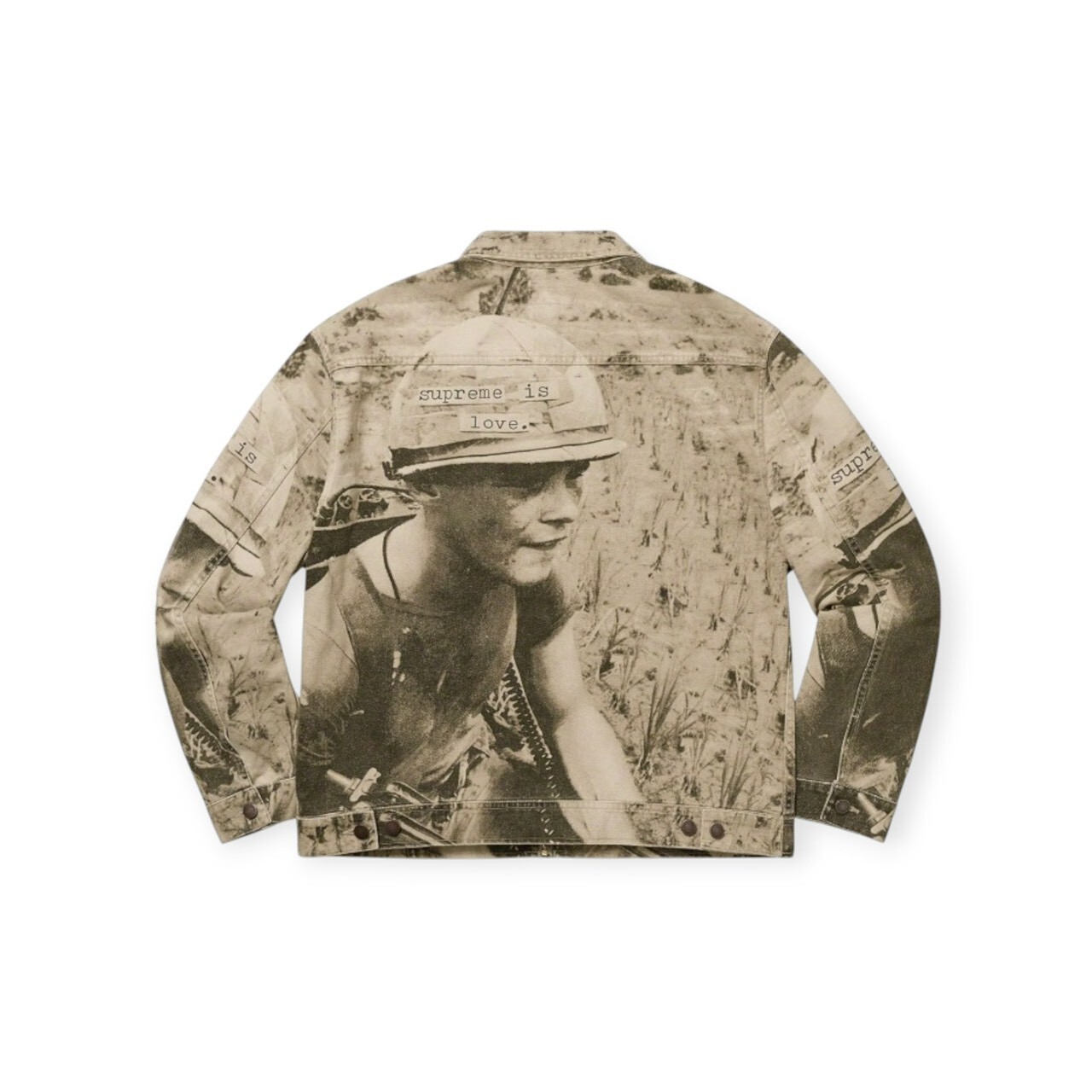 SUPREME 19FW IS LOVE DENIM WORK JKT SIZE M