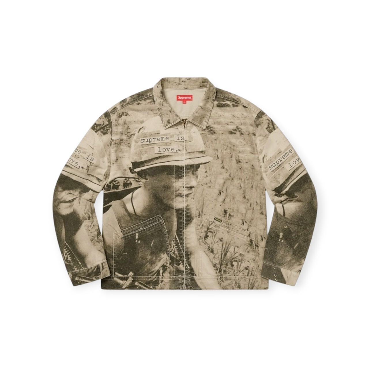 SUPREME 19FW IS LOVE DENIM WORK JKT SIZE M