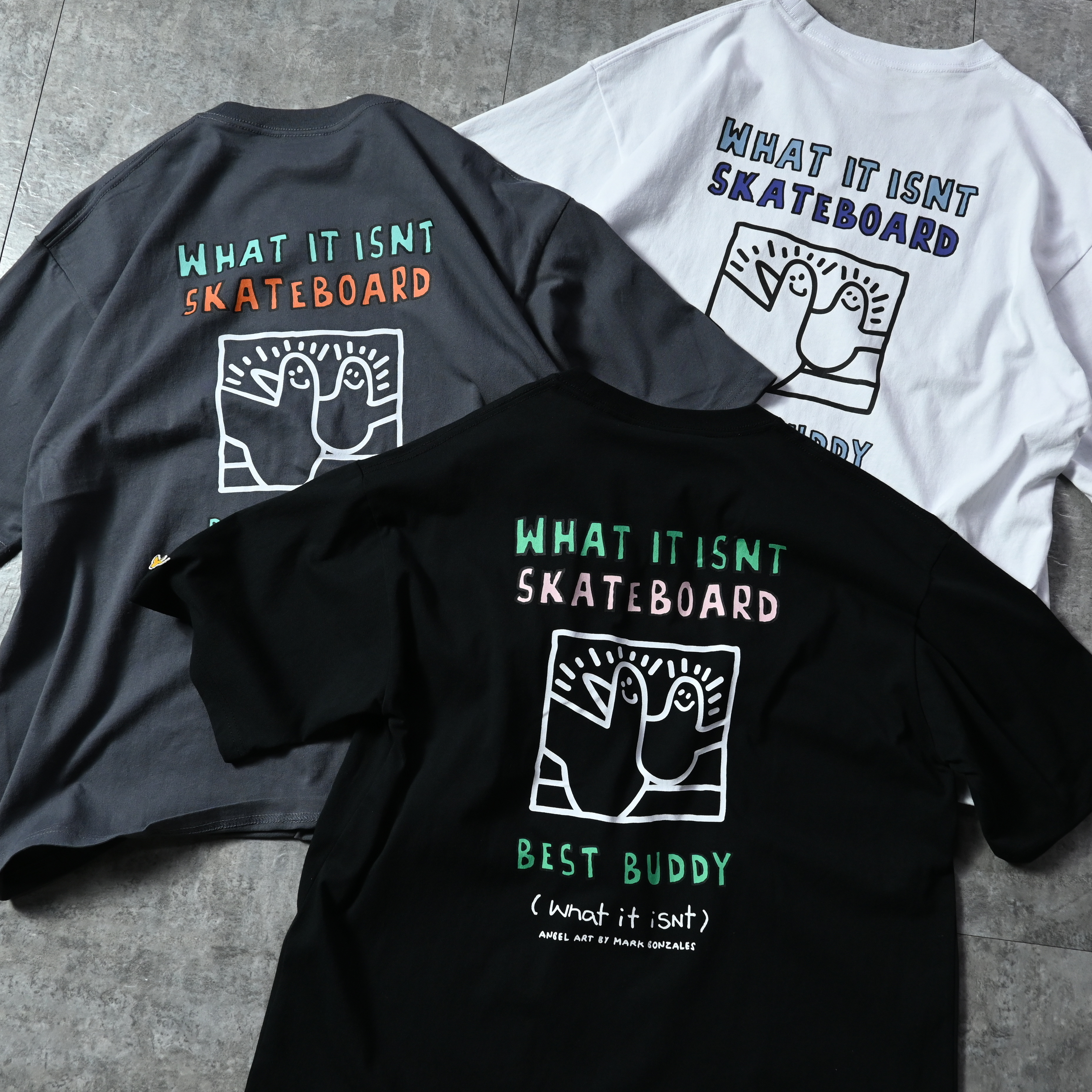 (What it isNt) ART BY MARK GONZALES Best Buddy Tee