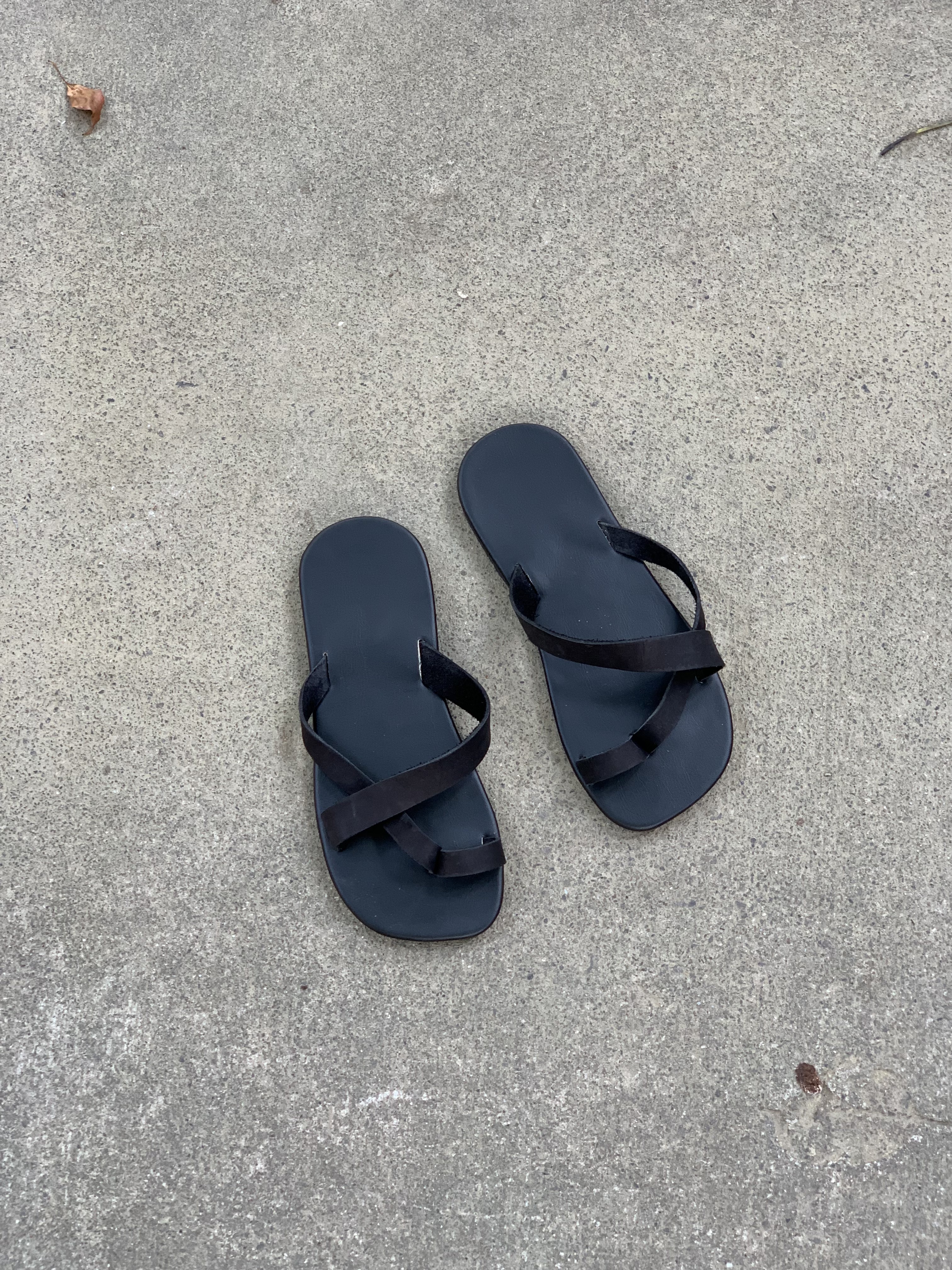 2025新款*泰國手工牛皮拖鞋