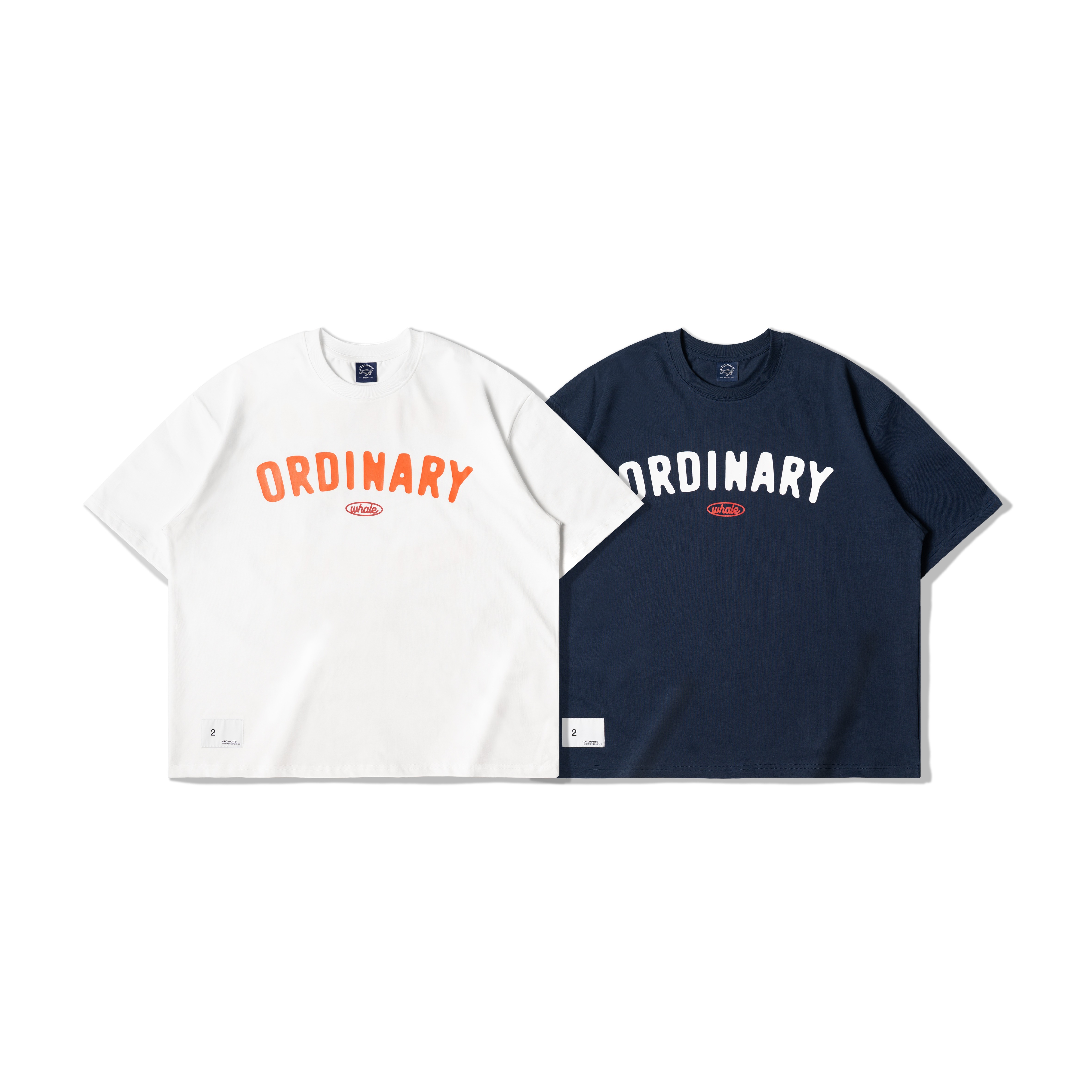 ORDINARY 鯨魚LOGO TEE