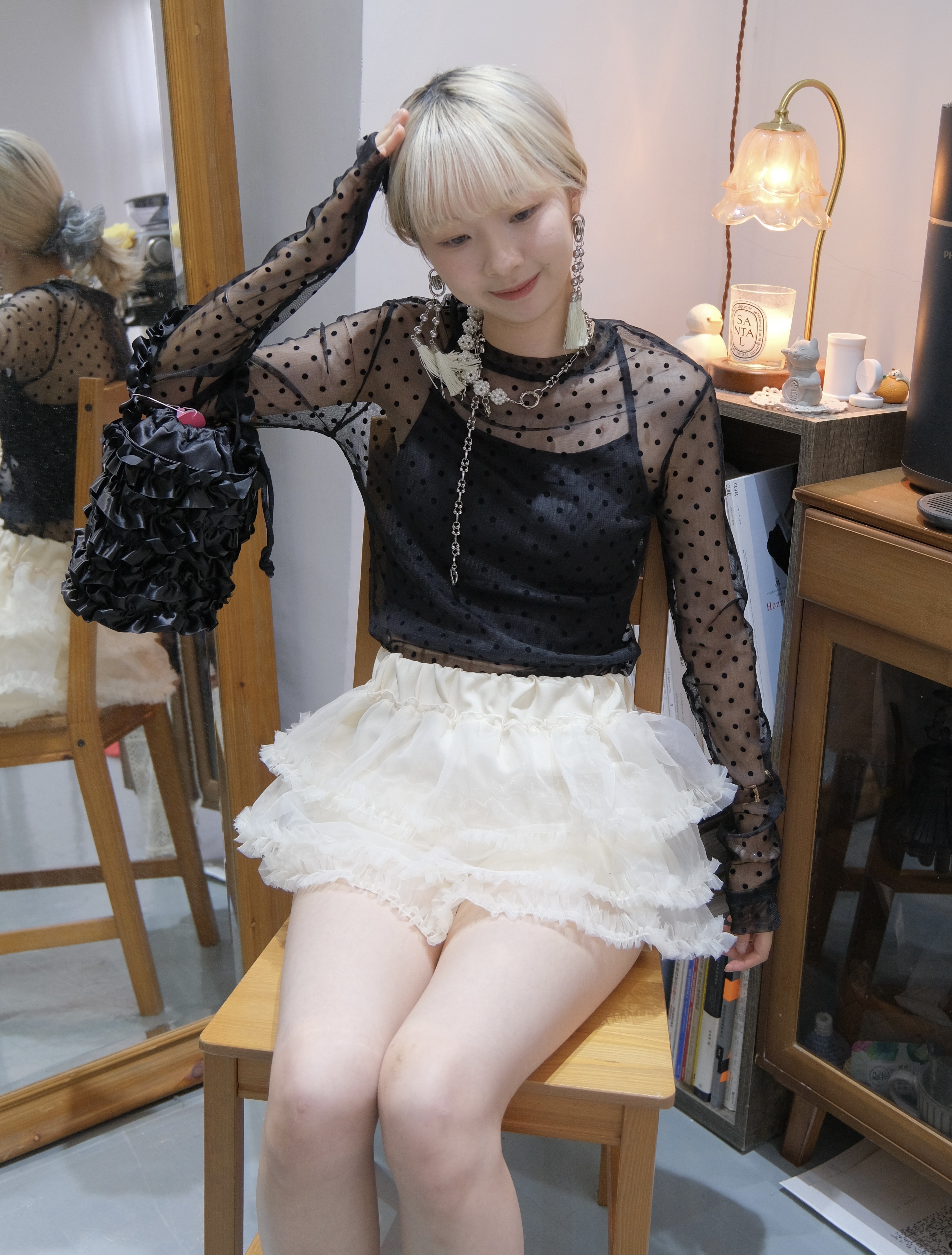 公主蓬蓬RUFFLE短裙