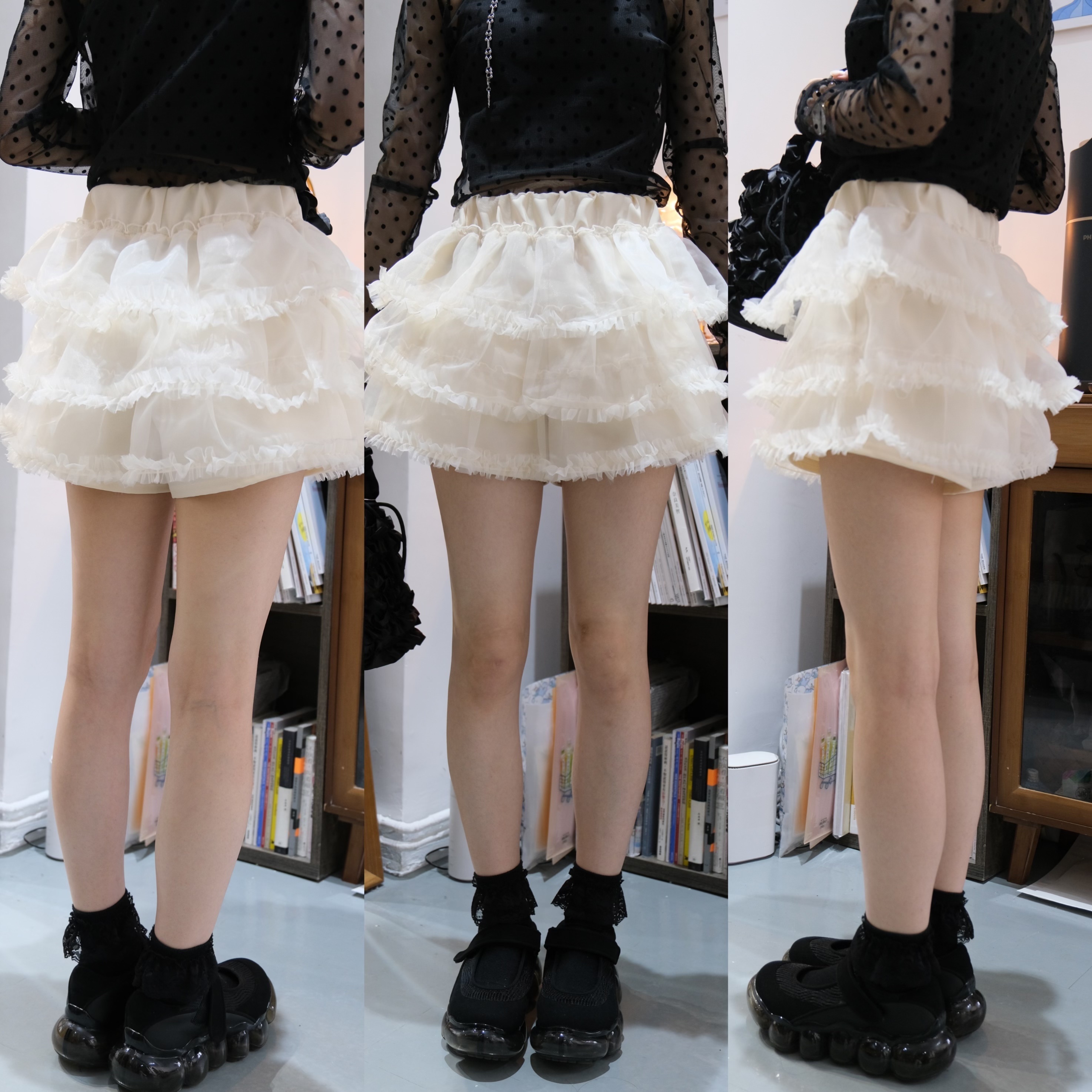 公主蓬蓬RUFFLE短裙