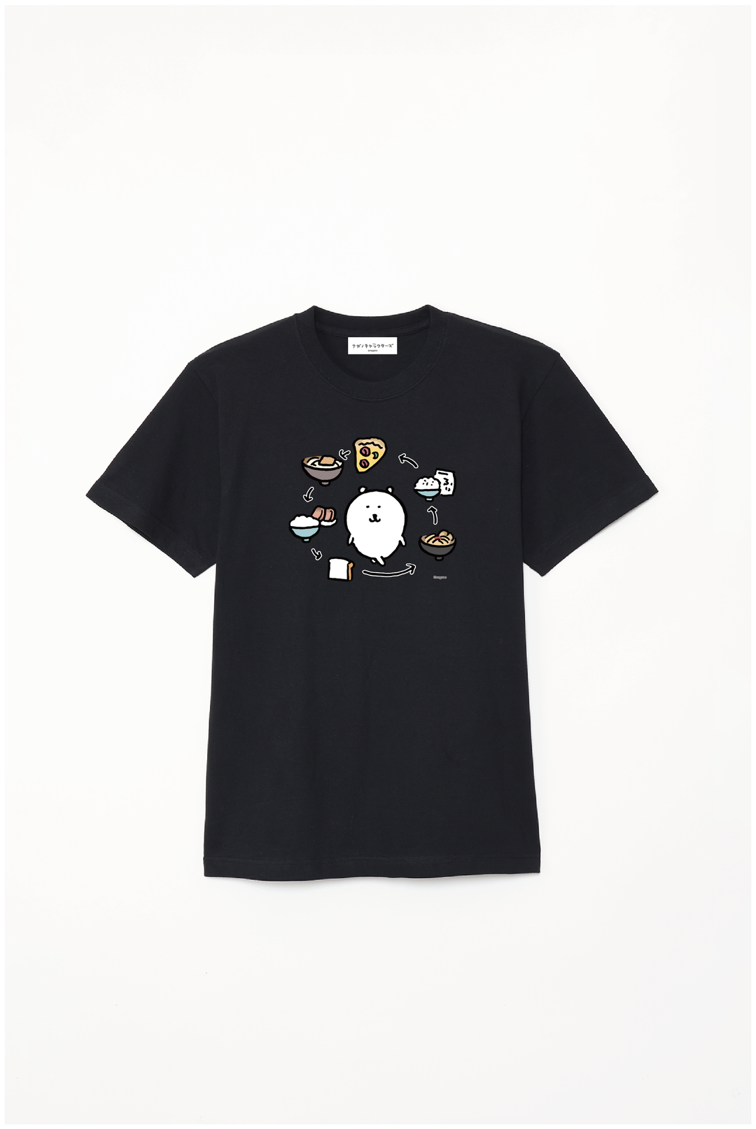 預訂｜白熊 ODM 5.6oz純棉短袖T恤 LOOP 中央圖案